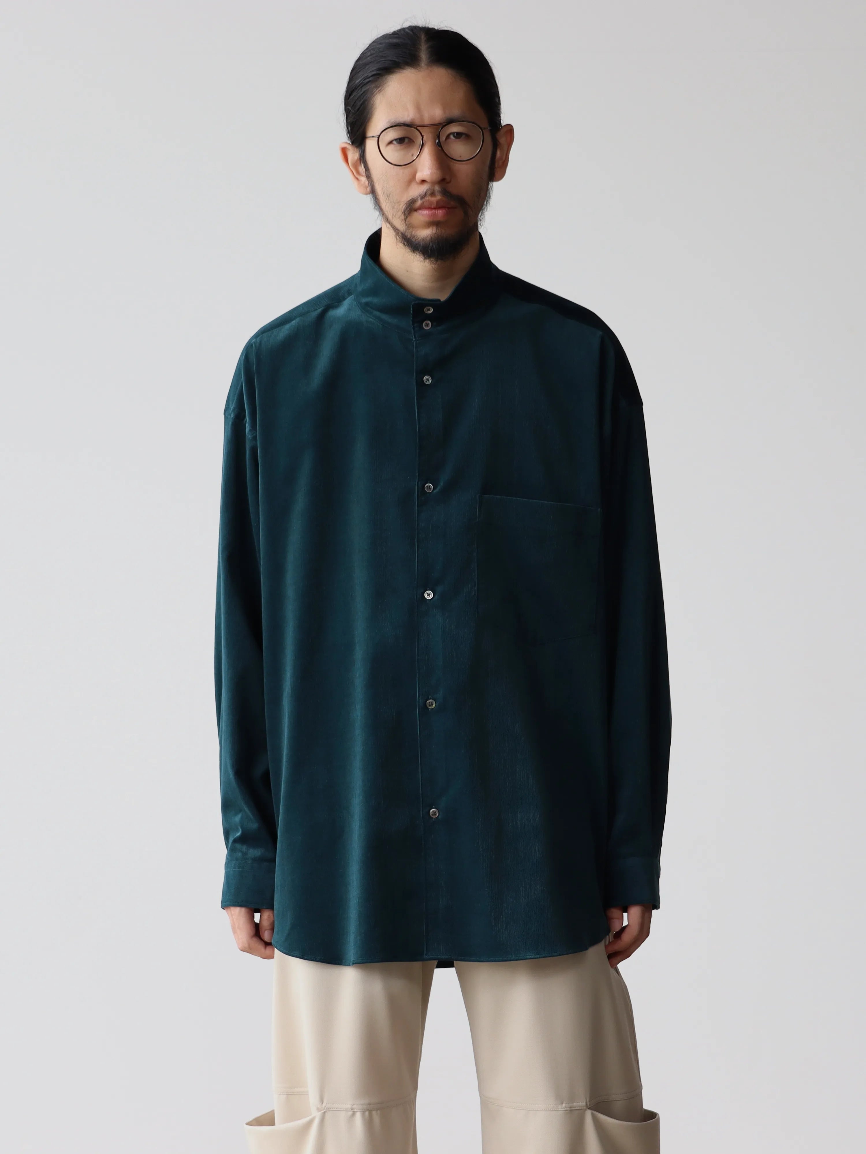SuvinCoGraphpaper Suvin Corduroy Shirt - トップス