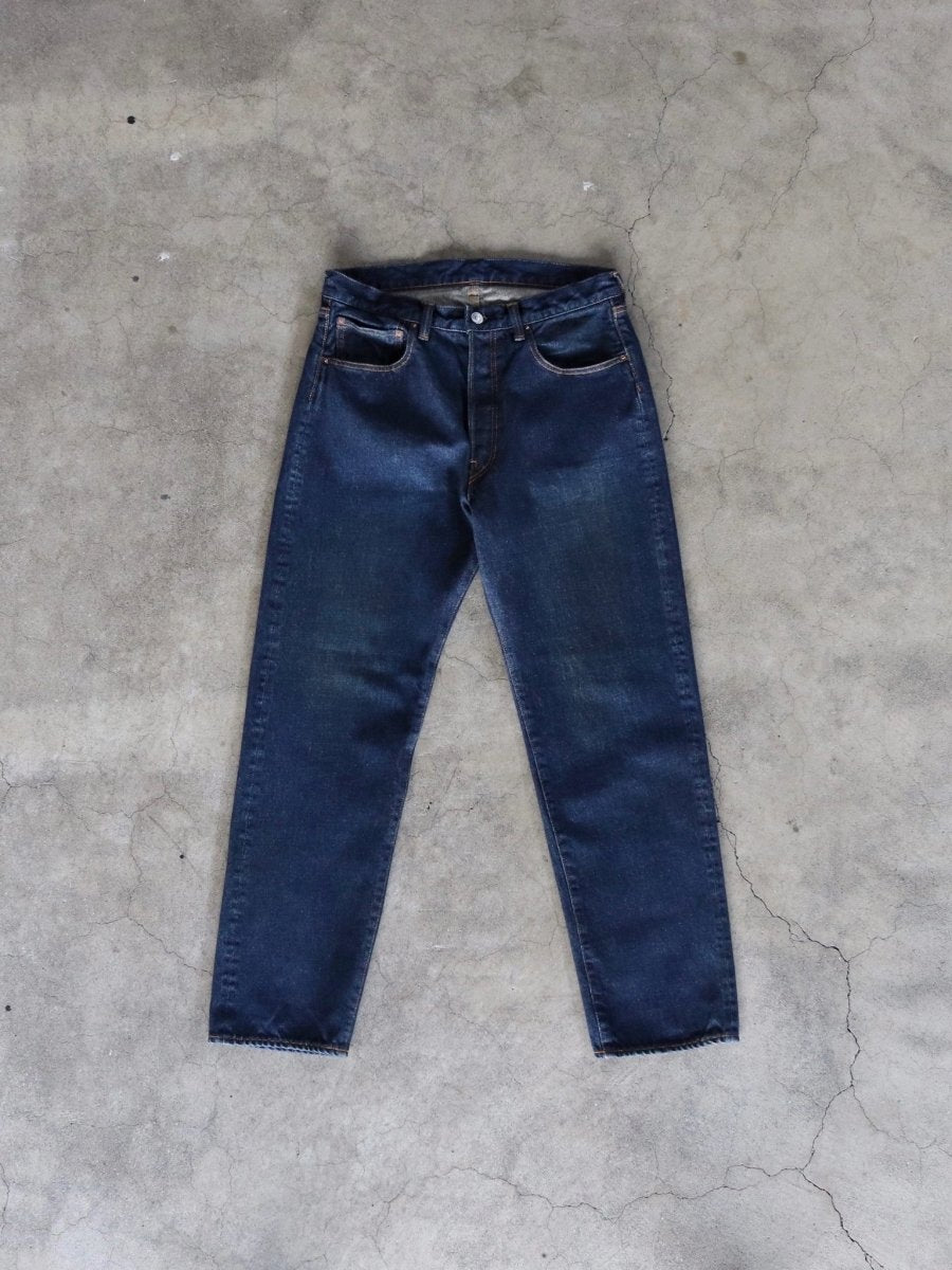 A.PRESSE Washed Denim Pants E INDIGO | CASANOVA&CO