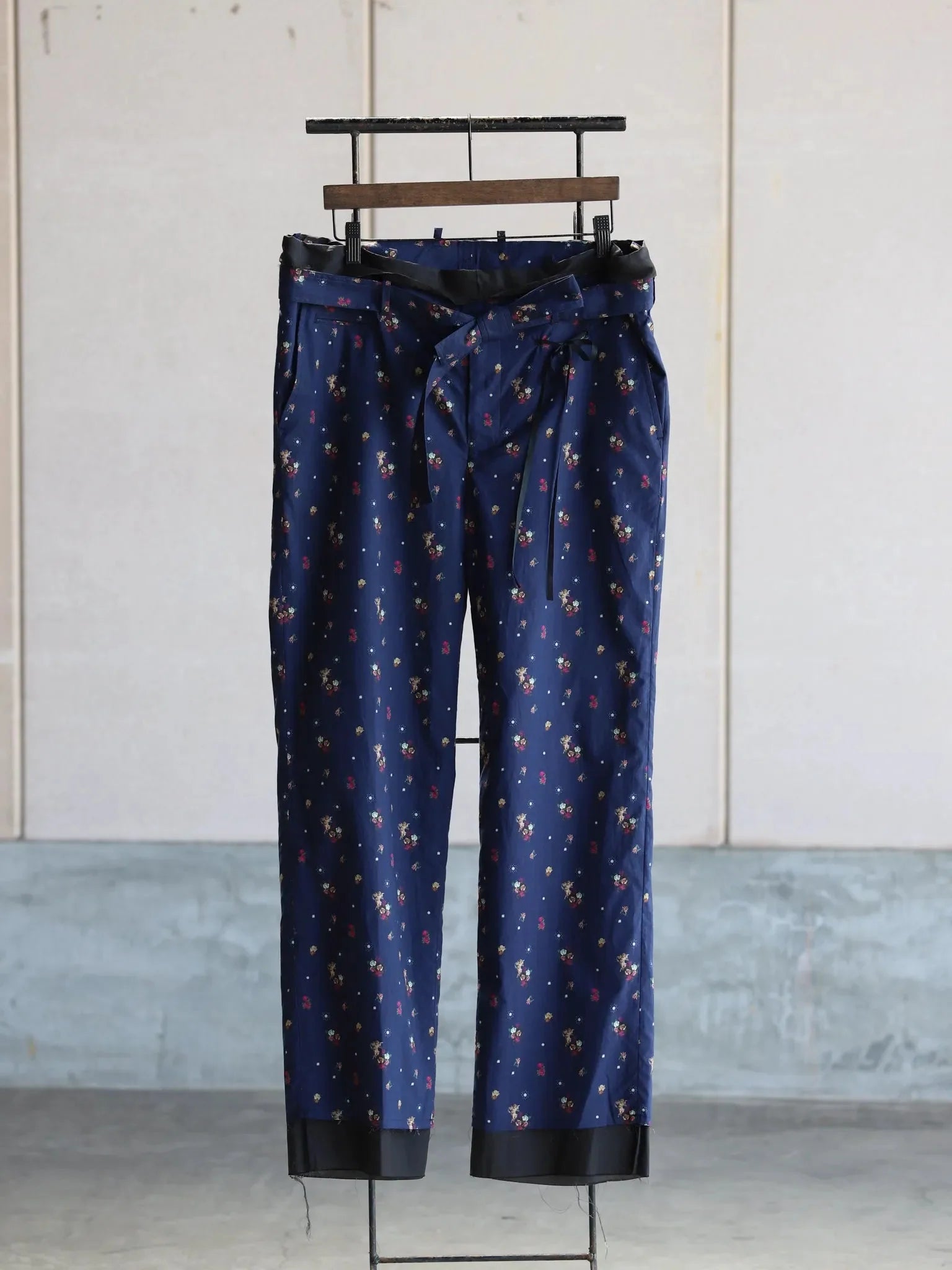 Midorikawa PAJAMA PANTS NAVY ANGEL | CASANOVA&CO (カサノヴァアンドコー) オンライン通販サイト