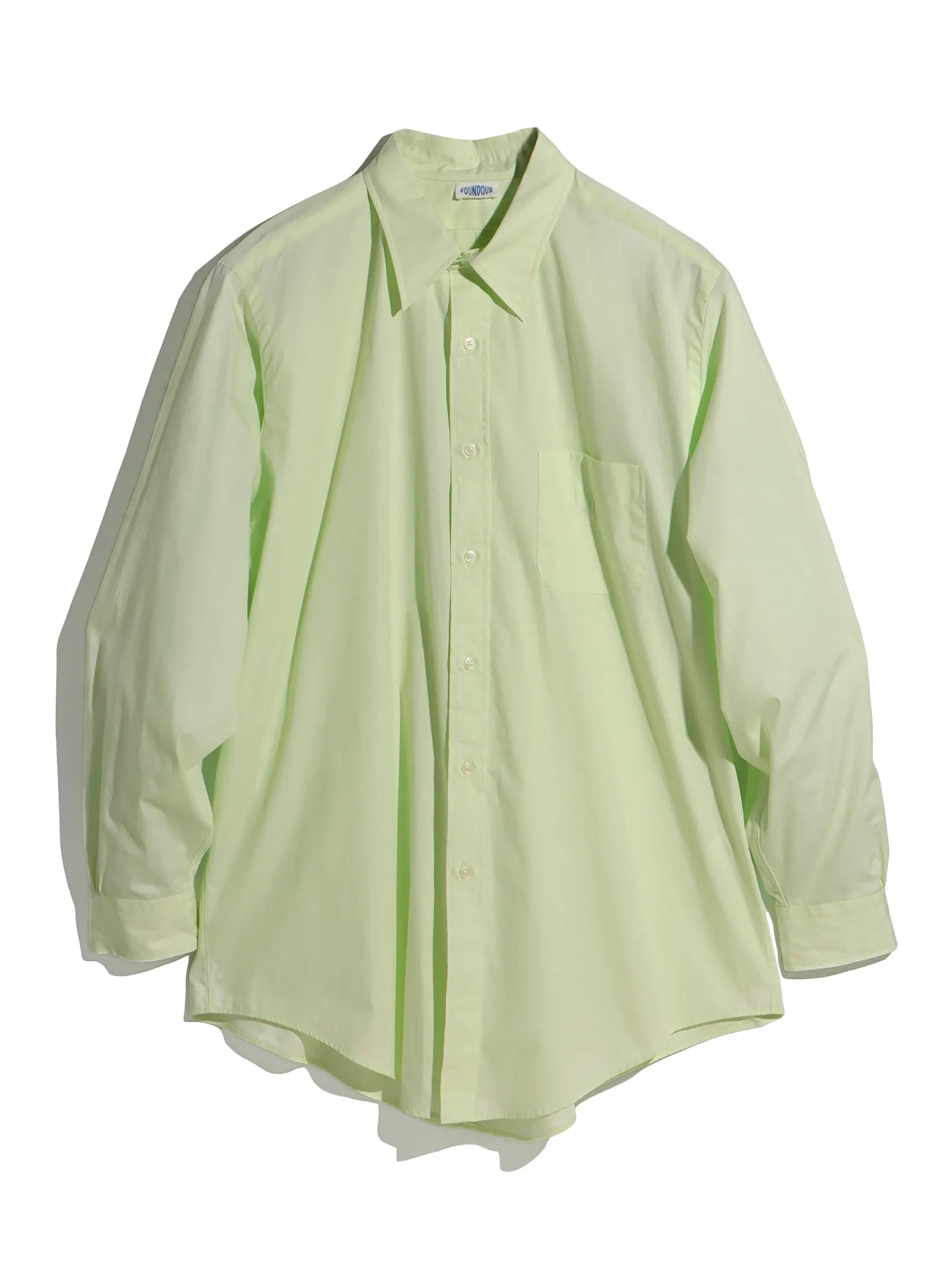 FOUNDOUR REGULAR COLLAR SHIRT GREEN | CASANOVA&CO (カサノヴァ FOUNDOUR REGULAR COLLAR SHIRT GREEN | CASANOVA&CO (カサノヴァ