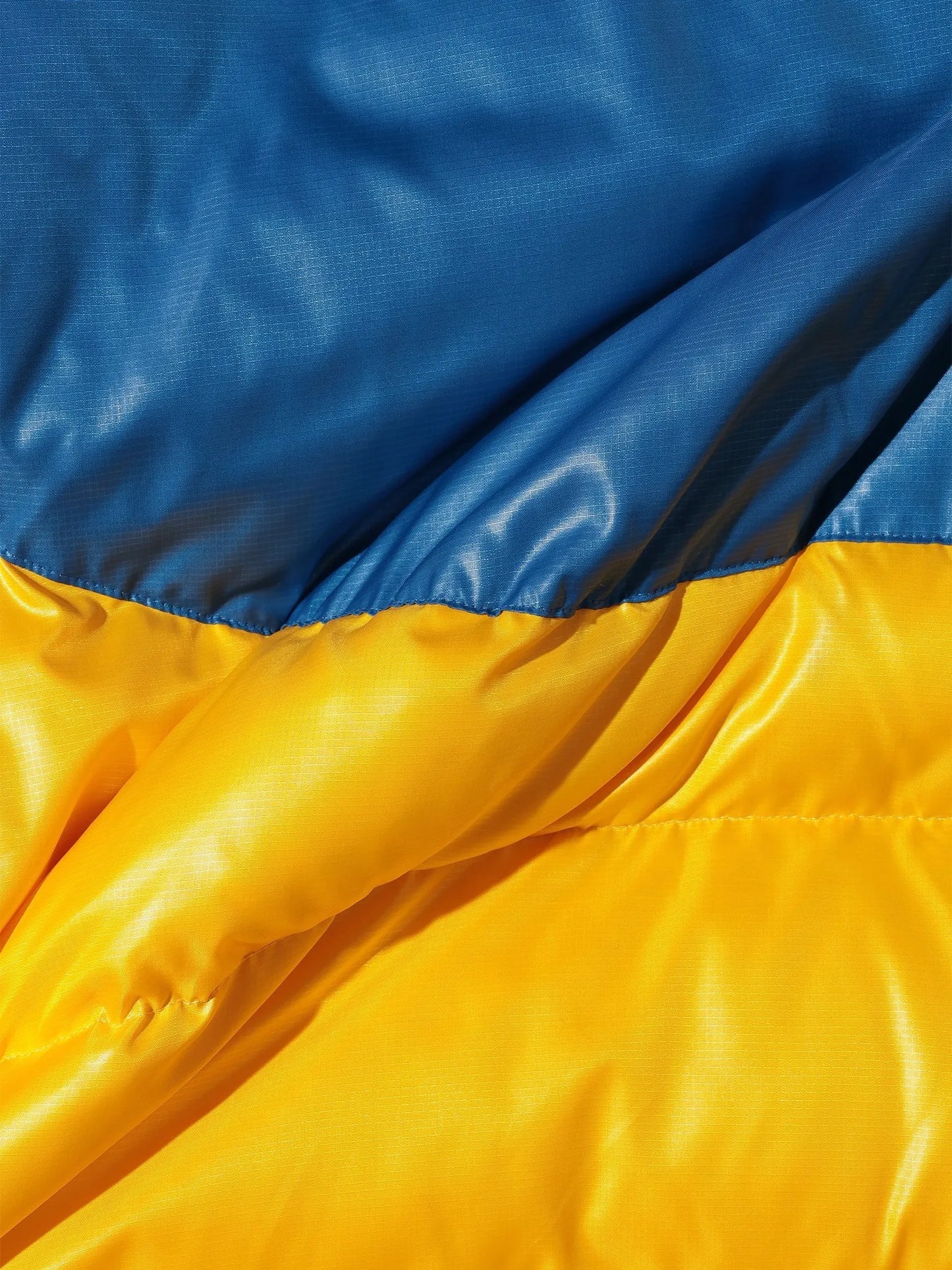 FOUNDOUR | DOWN JACKET YELLOW/BLUE