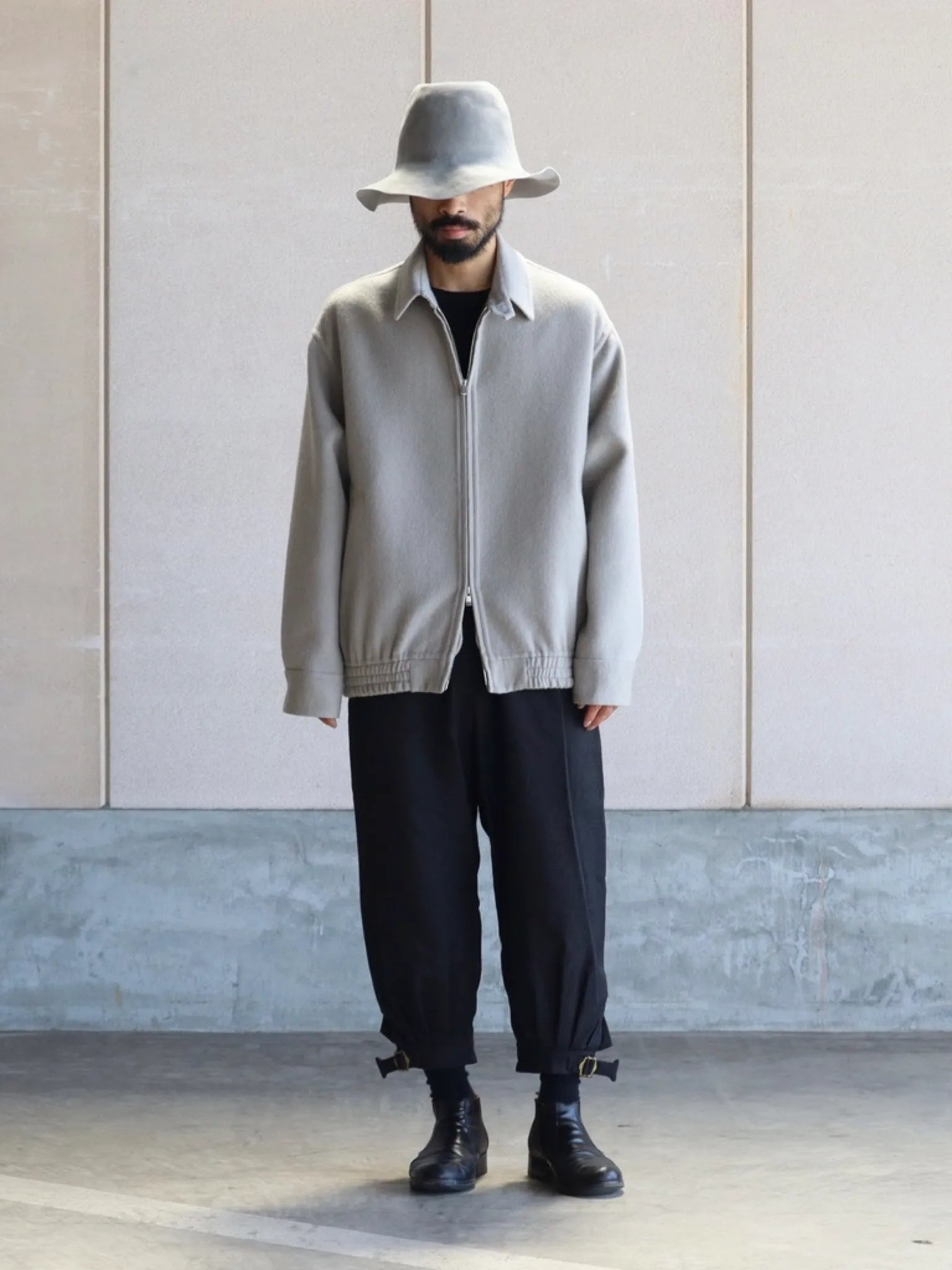 ジャケット・アウター nonnotte Draping gather blouson Type A ジャケット・アウター nonnotte Draping gather blouson Type A