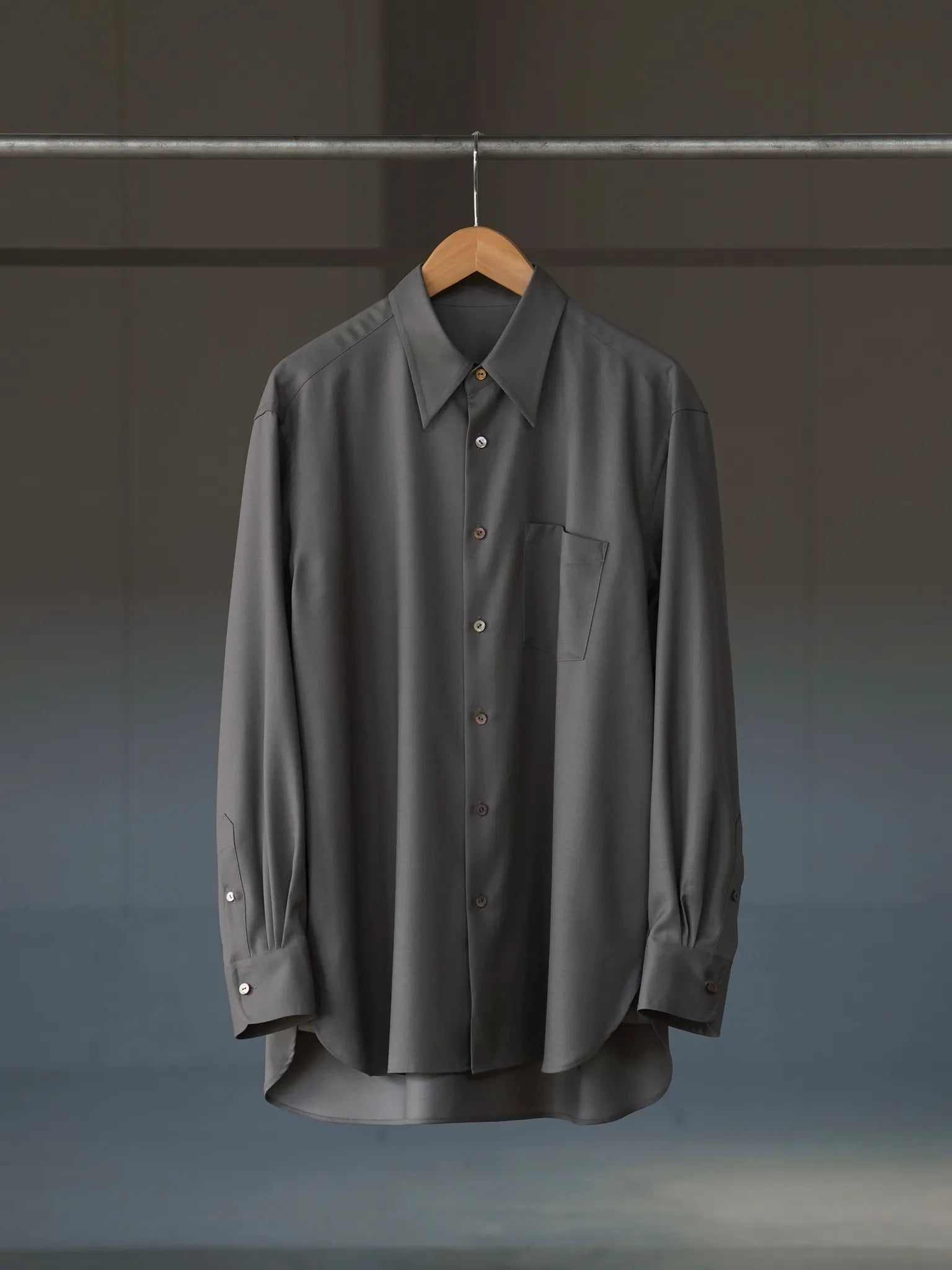 IRENISA REGULAR COLLAR RELAX FIT SHIRT STONE GRAY | CASANOVA&CO IRENISA REGULAR COLLAR RELAX FIT SHIRT STONE GRAY | CASANOVA&CO