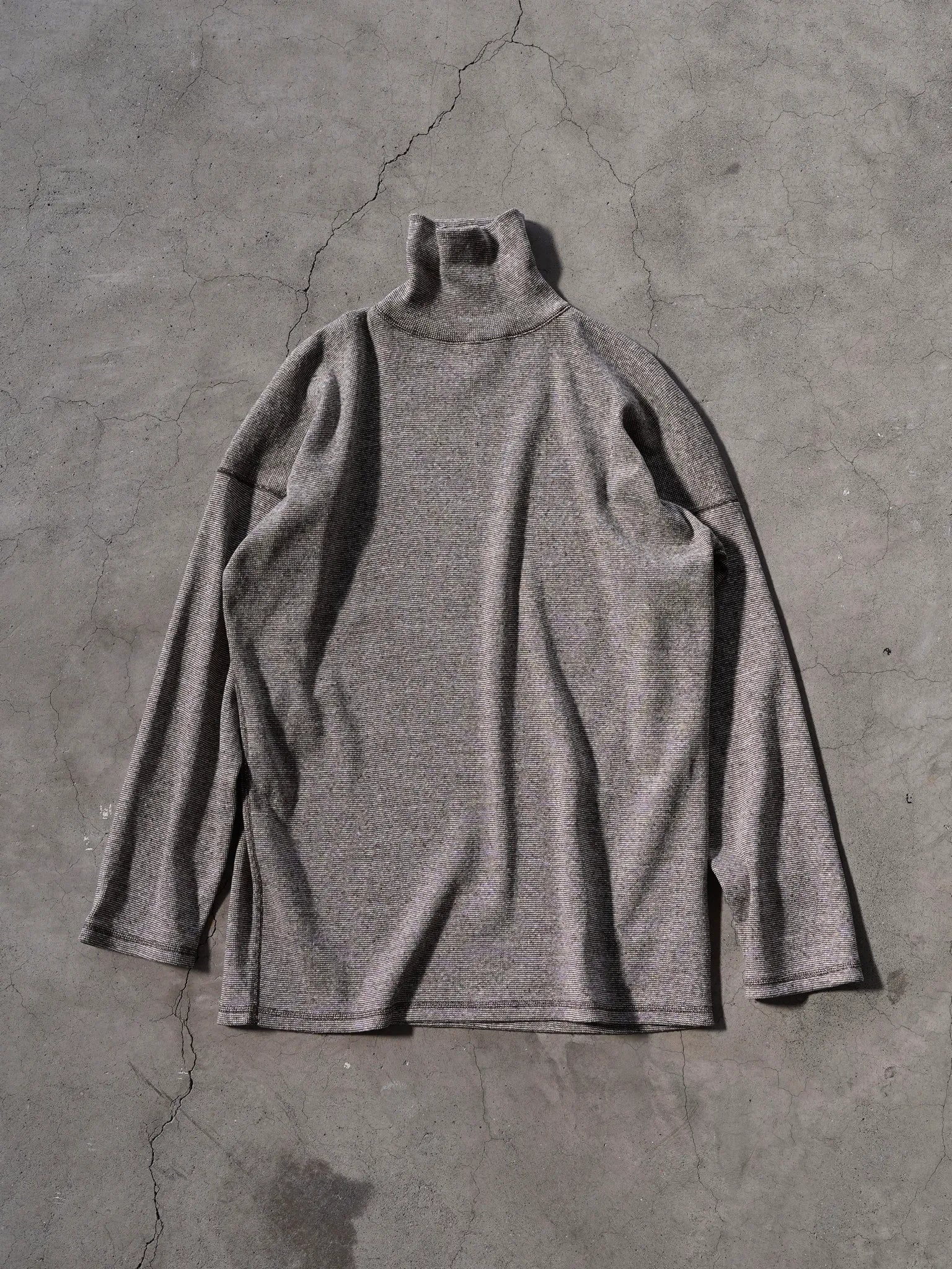 トップス Olde steader YOUTH TWEEDISH RIB OLDE HOMESTEADER YOUTH TWEEDISH RIB TURTLE NECK L/S CHARCOAL