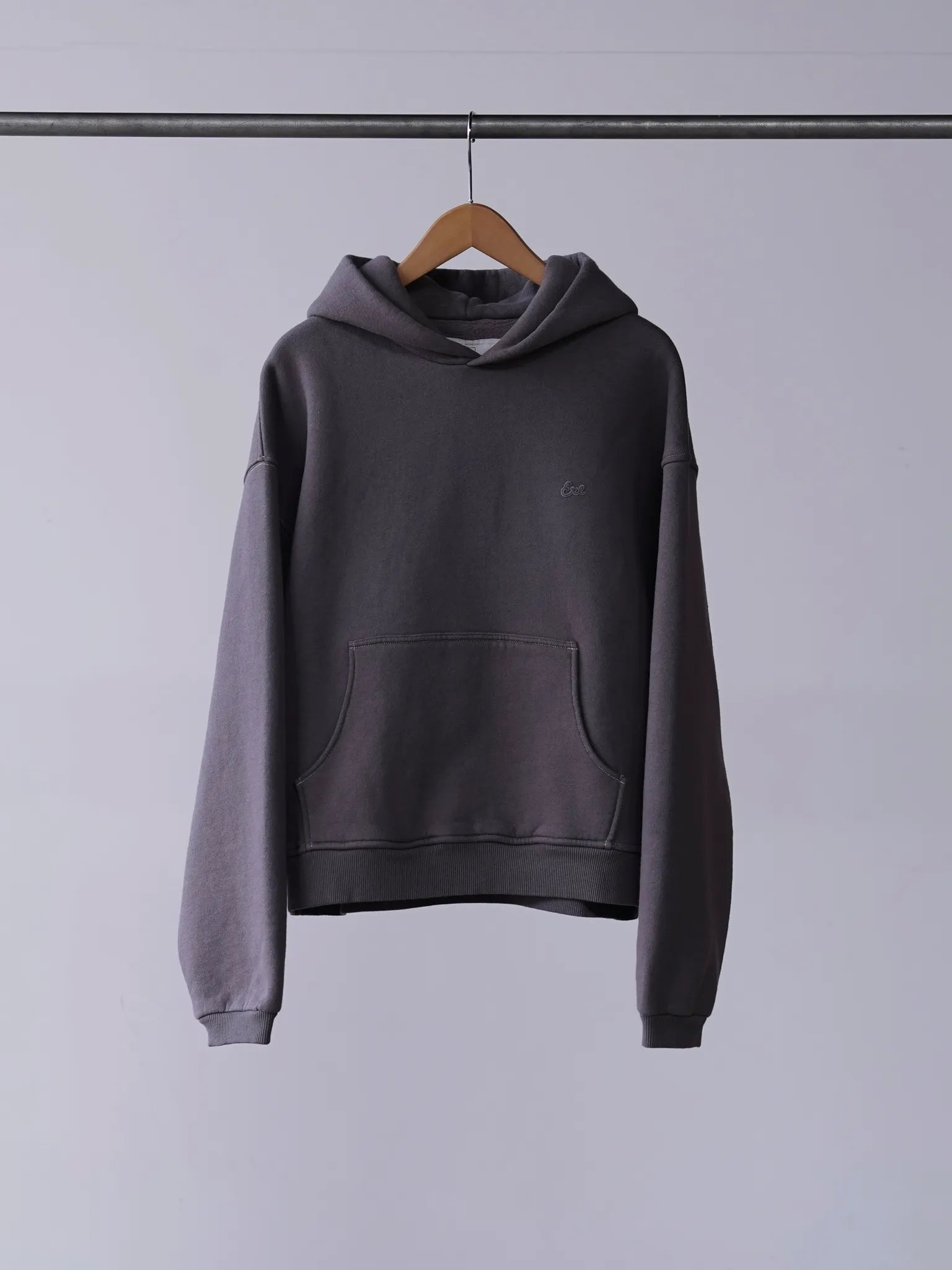 ERL HEATHER HOODIE TAUPE | CASANOVA&CO Online Store