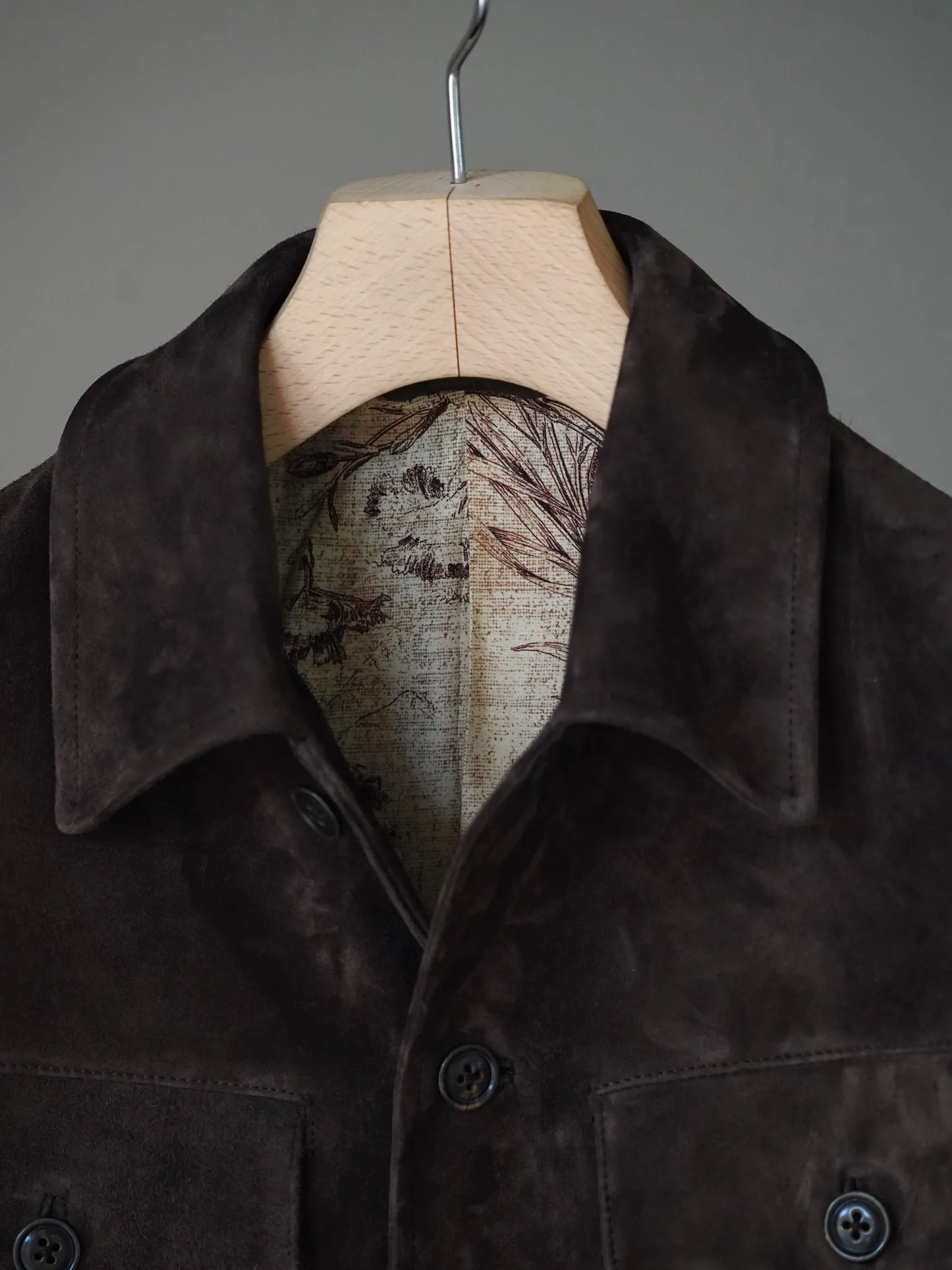 calmlence | MILITALY JACKET BRN