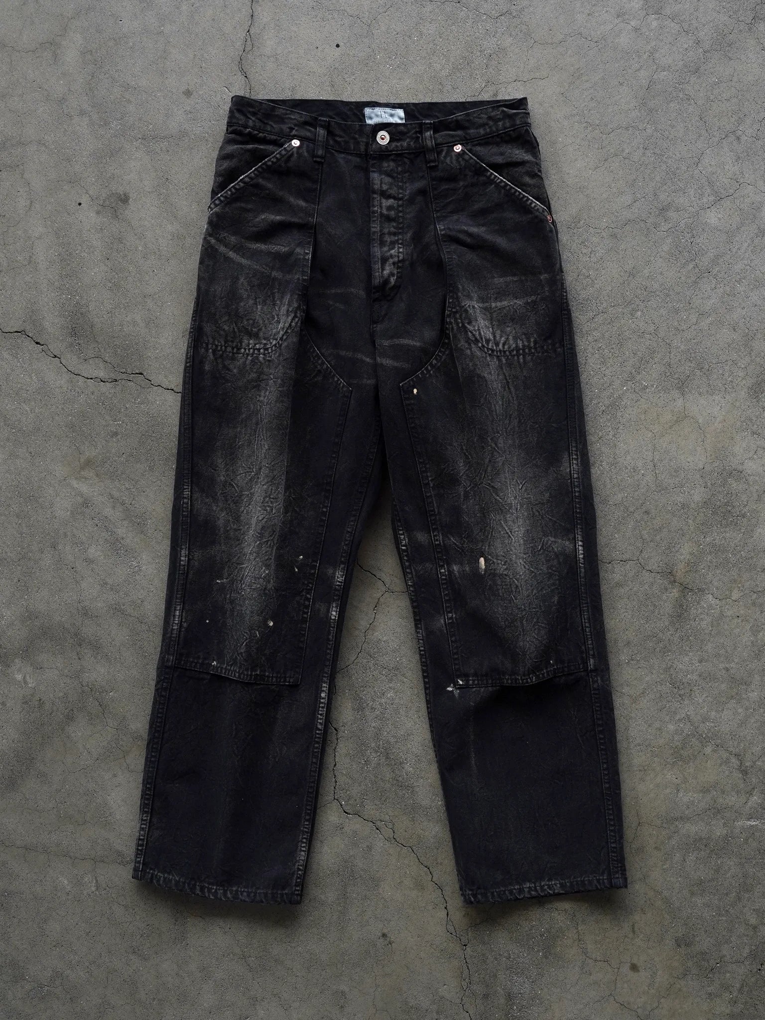 【L_定価52800円】sequel duck painter pants 黒 HERILL Duck Painter Pants Black | CASANOVA&CO Online Store