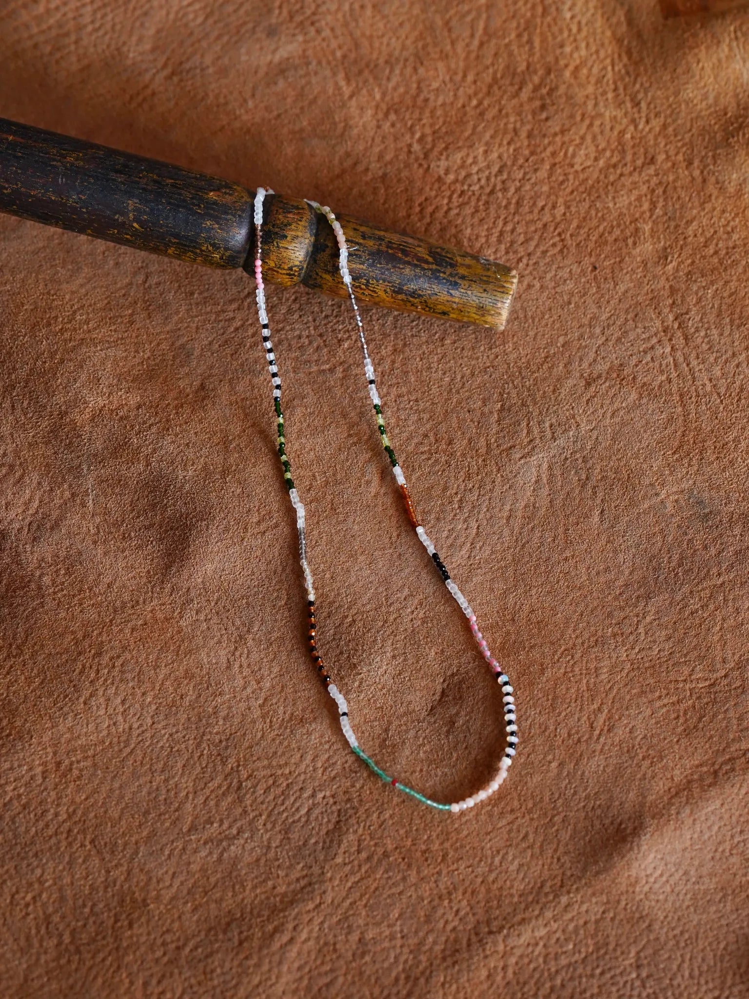 その他 jewel10103 stones stone zoo necklace -multi 2 with opal- | CASANOVA&CO