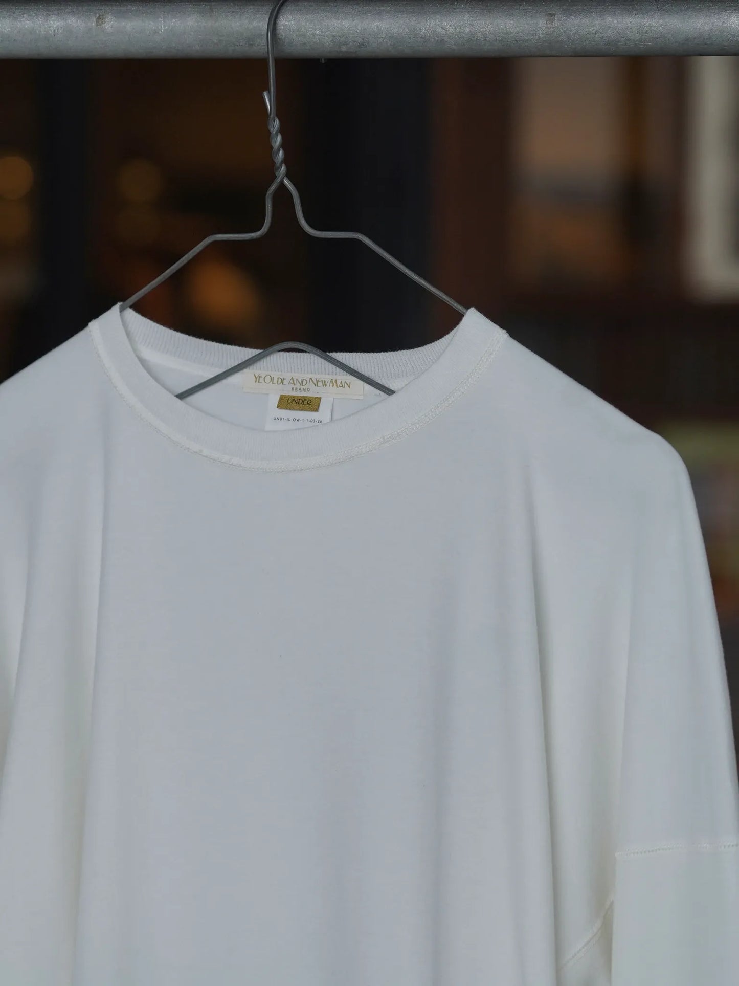 YE OLDE AND NEW MAN | UNDER OFF WHITE
