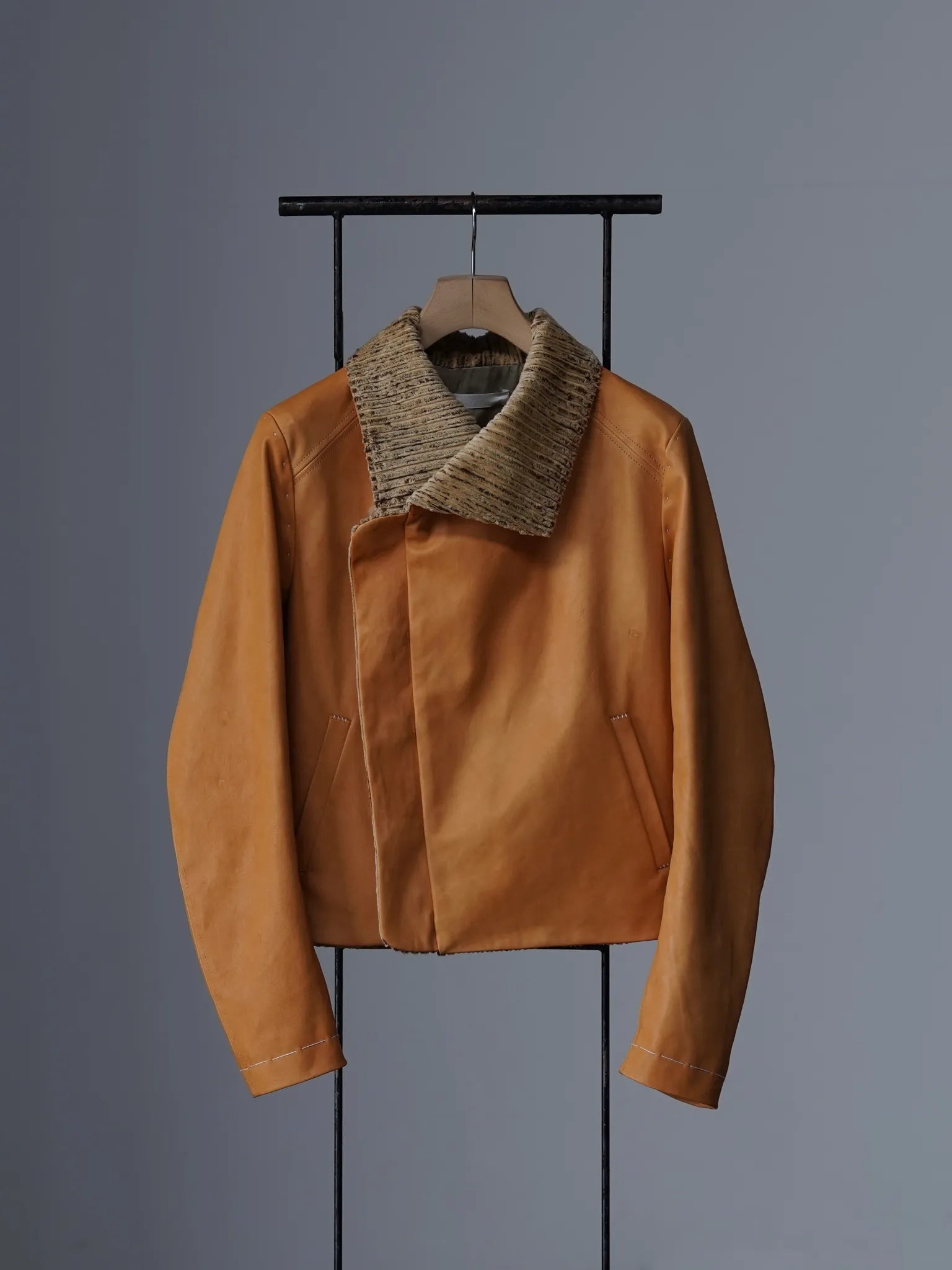 ノブユキマツイ　ジャケット Nobuyuki Matsui Buttoned front riders BRW | CASANOVA&CO