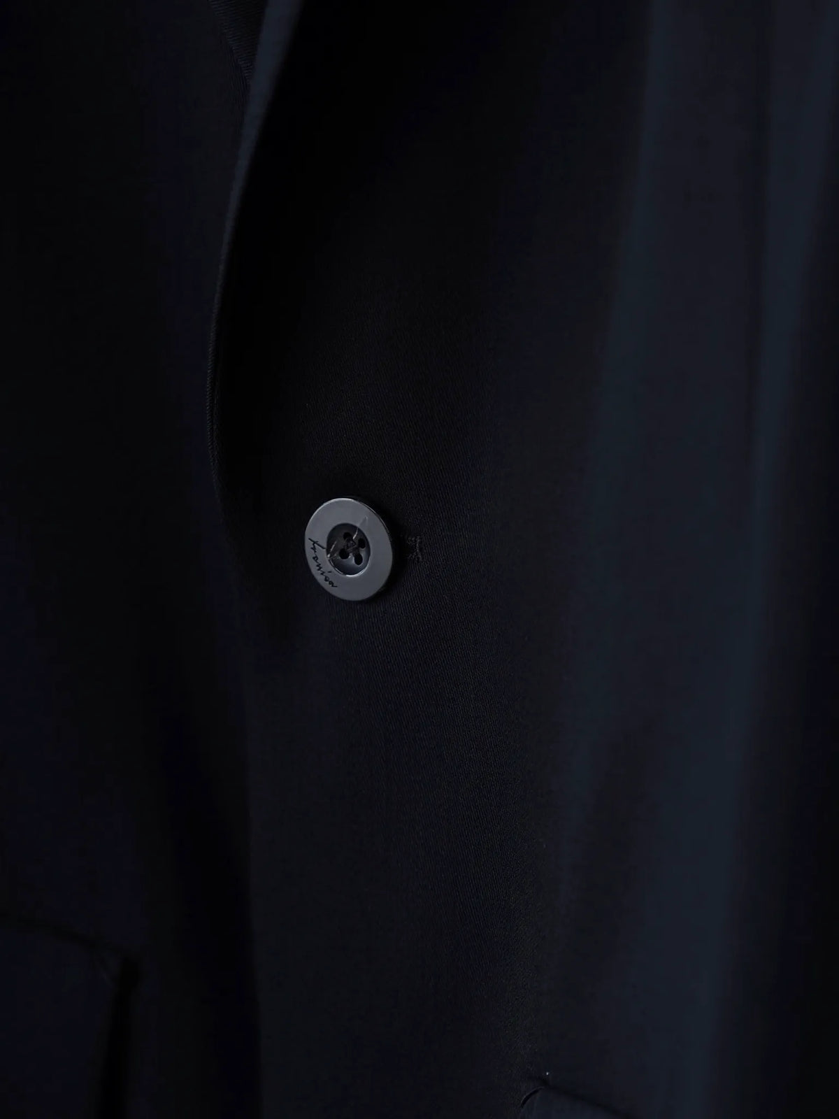 IRENISA | MODIFIED SHAWL-COLLAR JACKET BLACK