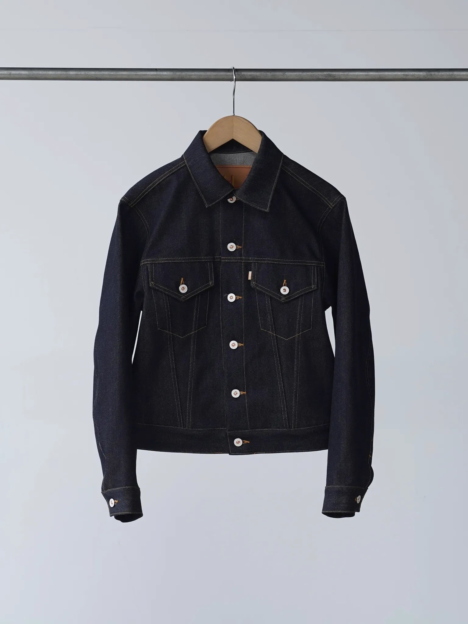 HERILL Cashmere Denim 755 Jacket Indigo | CASANOVA&CO (カサノヴァ
