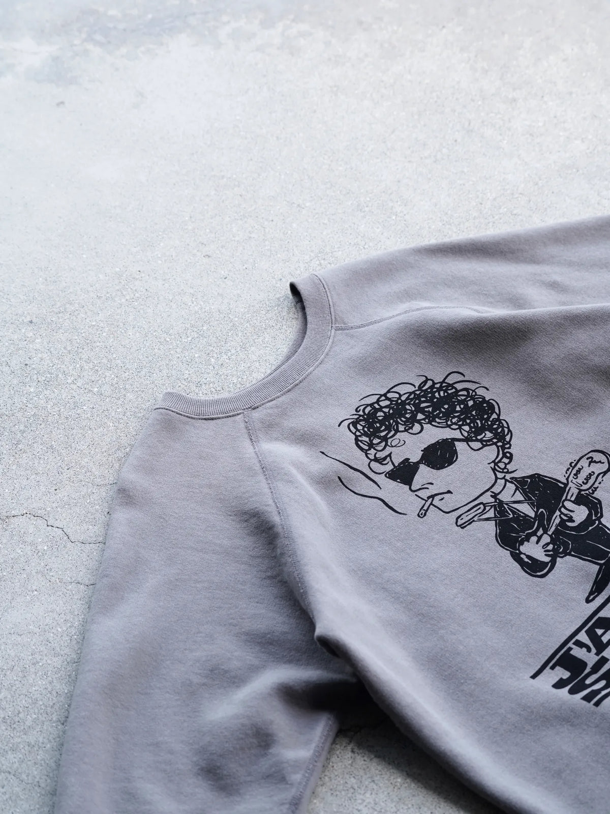 SARTO | COTTON LOOP WHEEL MUSICIAN CREW NECK L/S ATOM