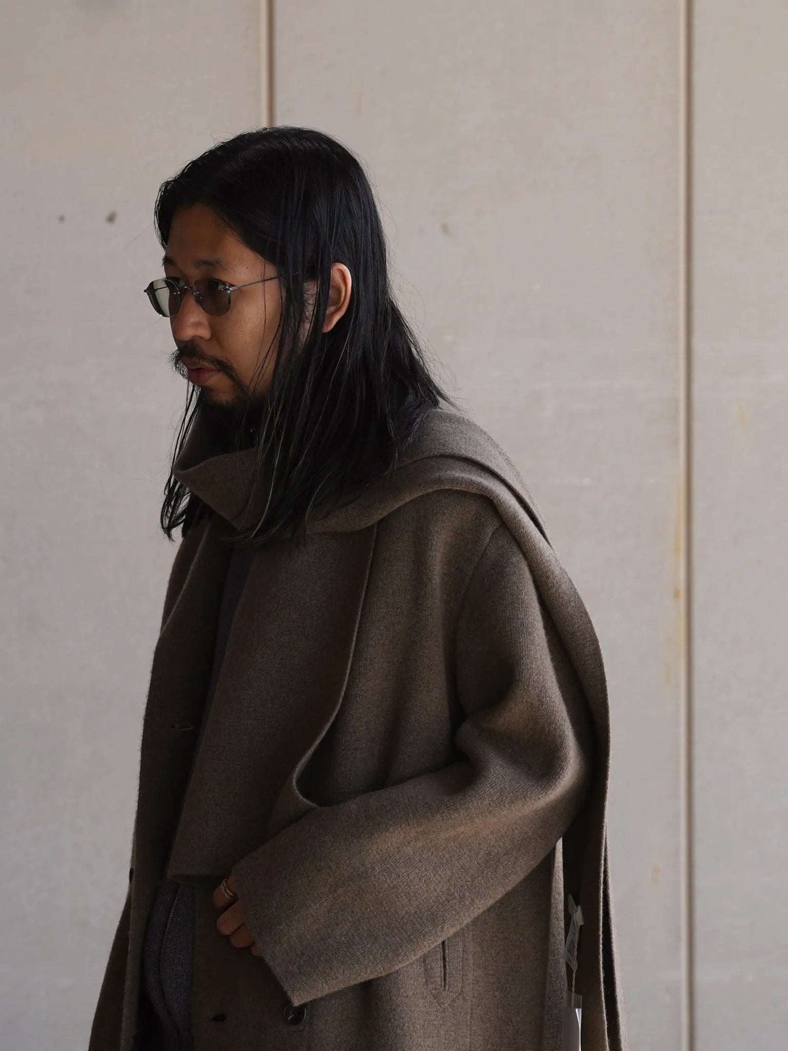 KNOWHOW ノウハウ コート（その他） S 茶 【古着】【中古】【送料無料】 Nomàt YAK Short Stole Brown | CASANOVA&CO (カサノヴァアンドコー