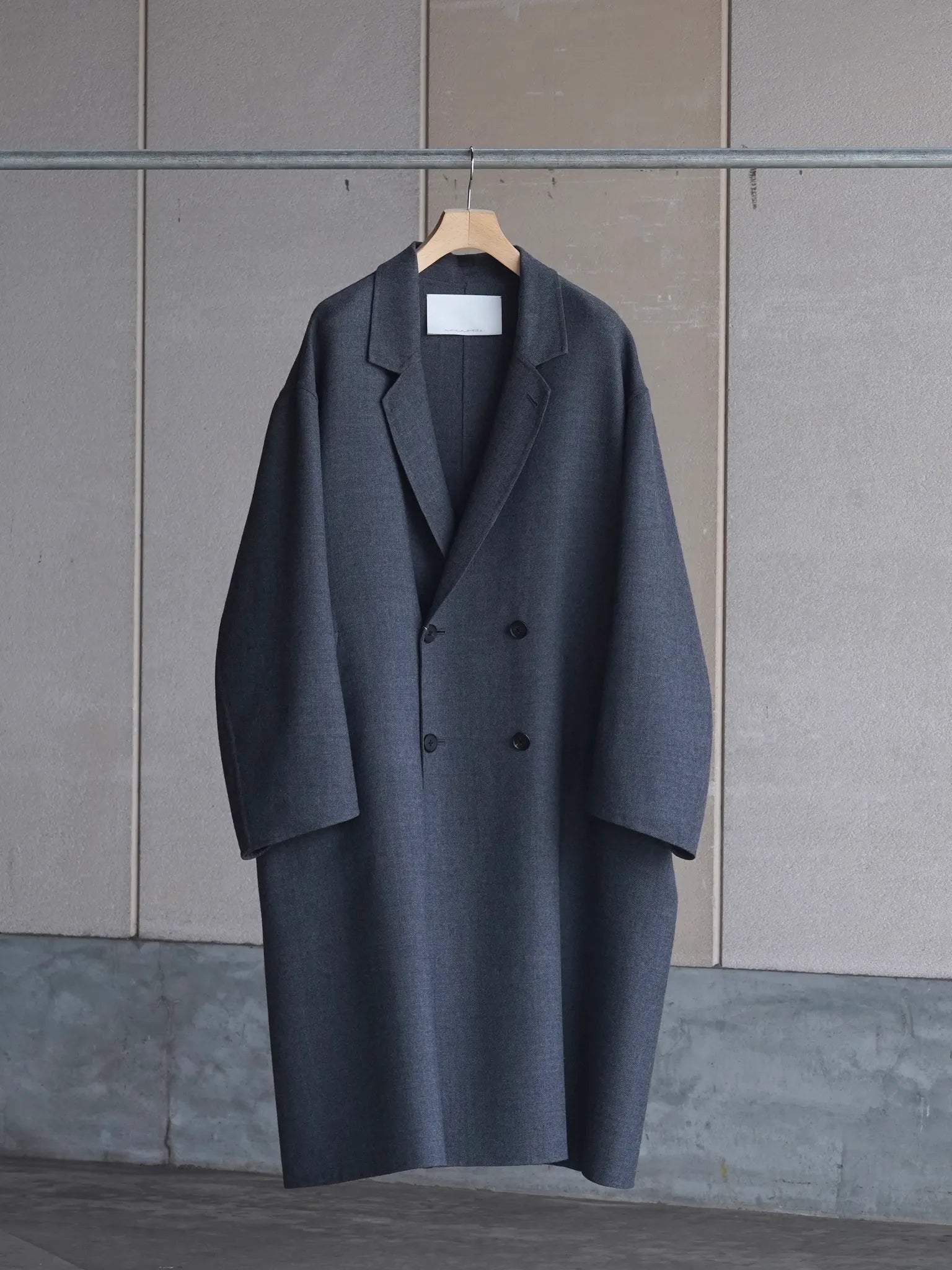 ジャケット・アウター nonnotte 25AW DRAPING GOWN OVERCOAT nonnotte