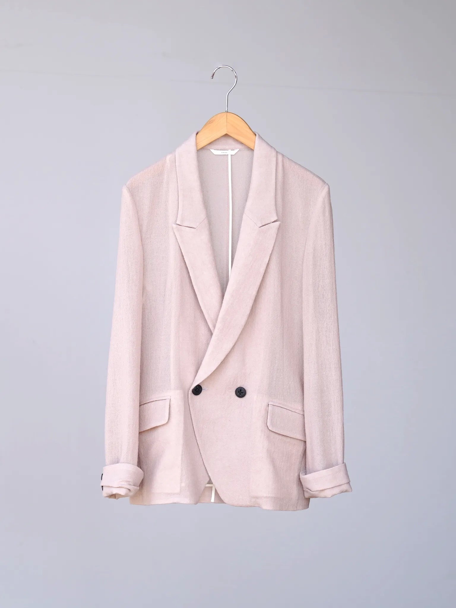 KAKAN DOUBLE BREASTED JACKET L Pink | CASANOVA&CO (カサノヴァ