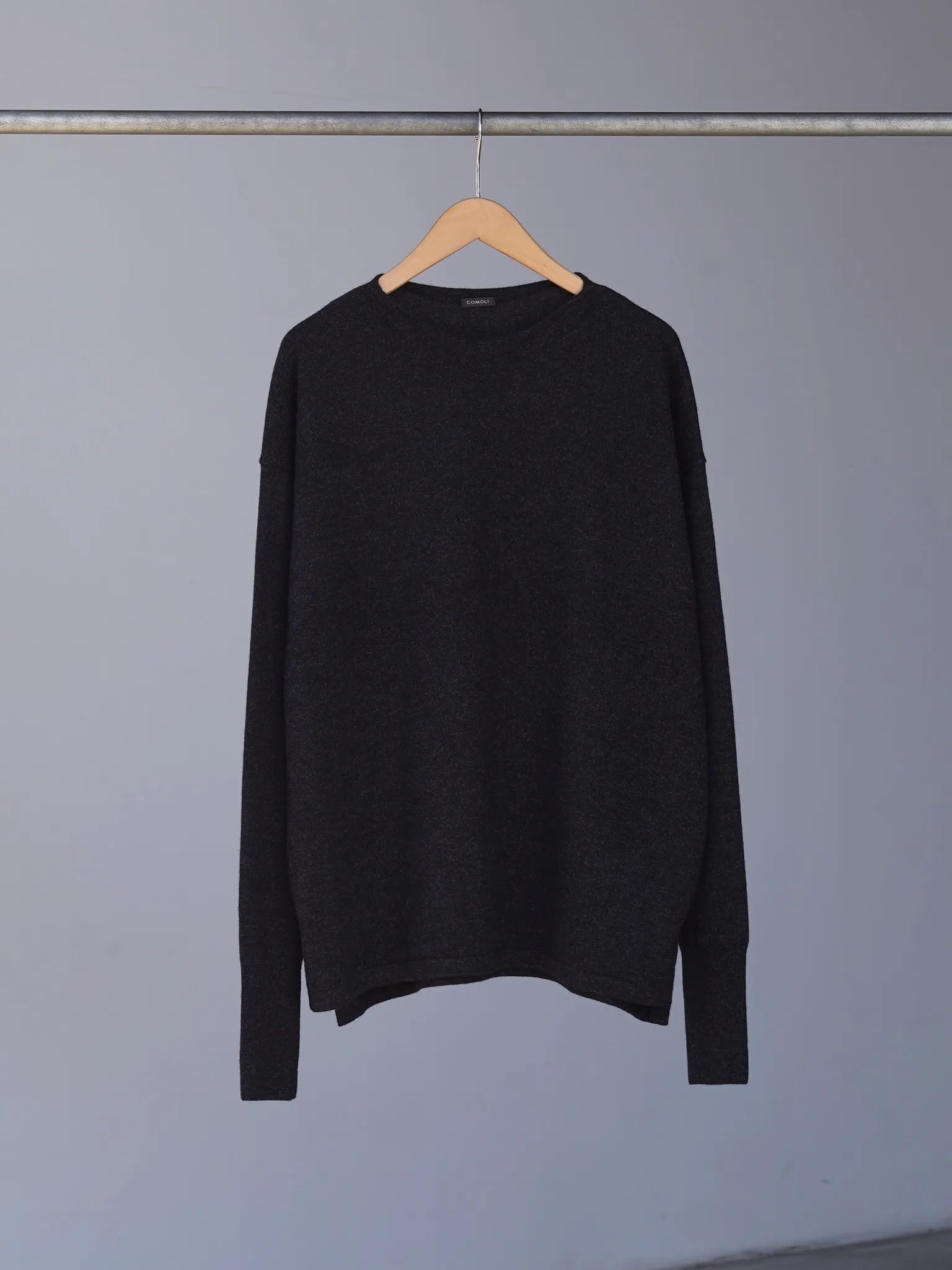 COMOLI カシミヤ コモリニット CHARCOAL | CASANOVA&CO (カサノヴァ