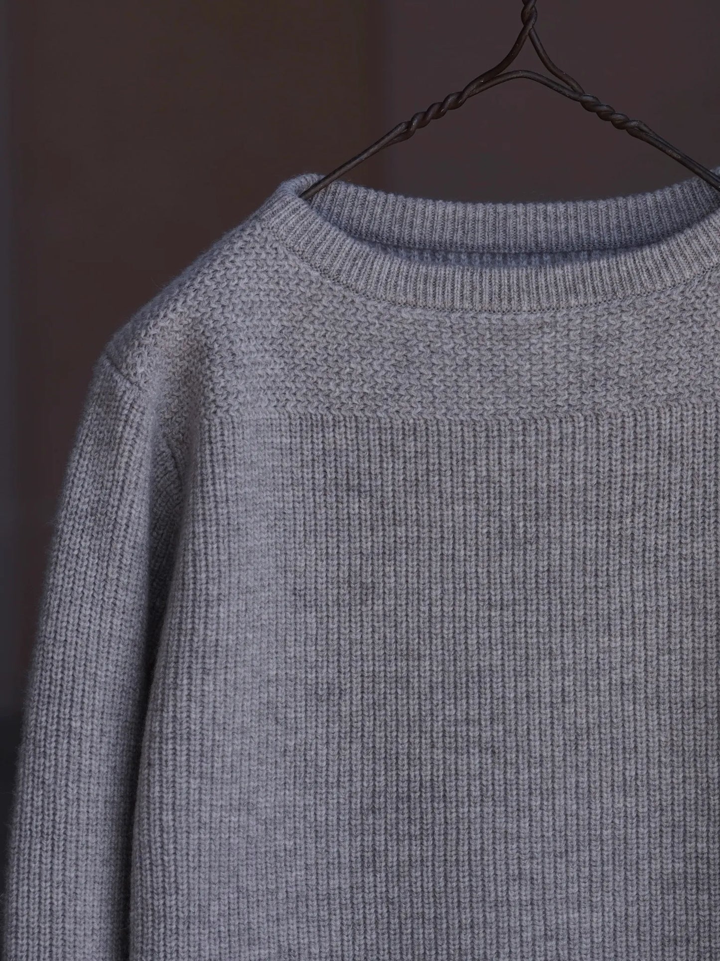 T.T | LOT.515 A.R.C SWEATER NATURAL GREIGE