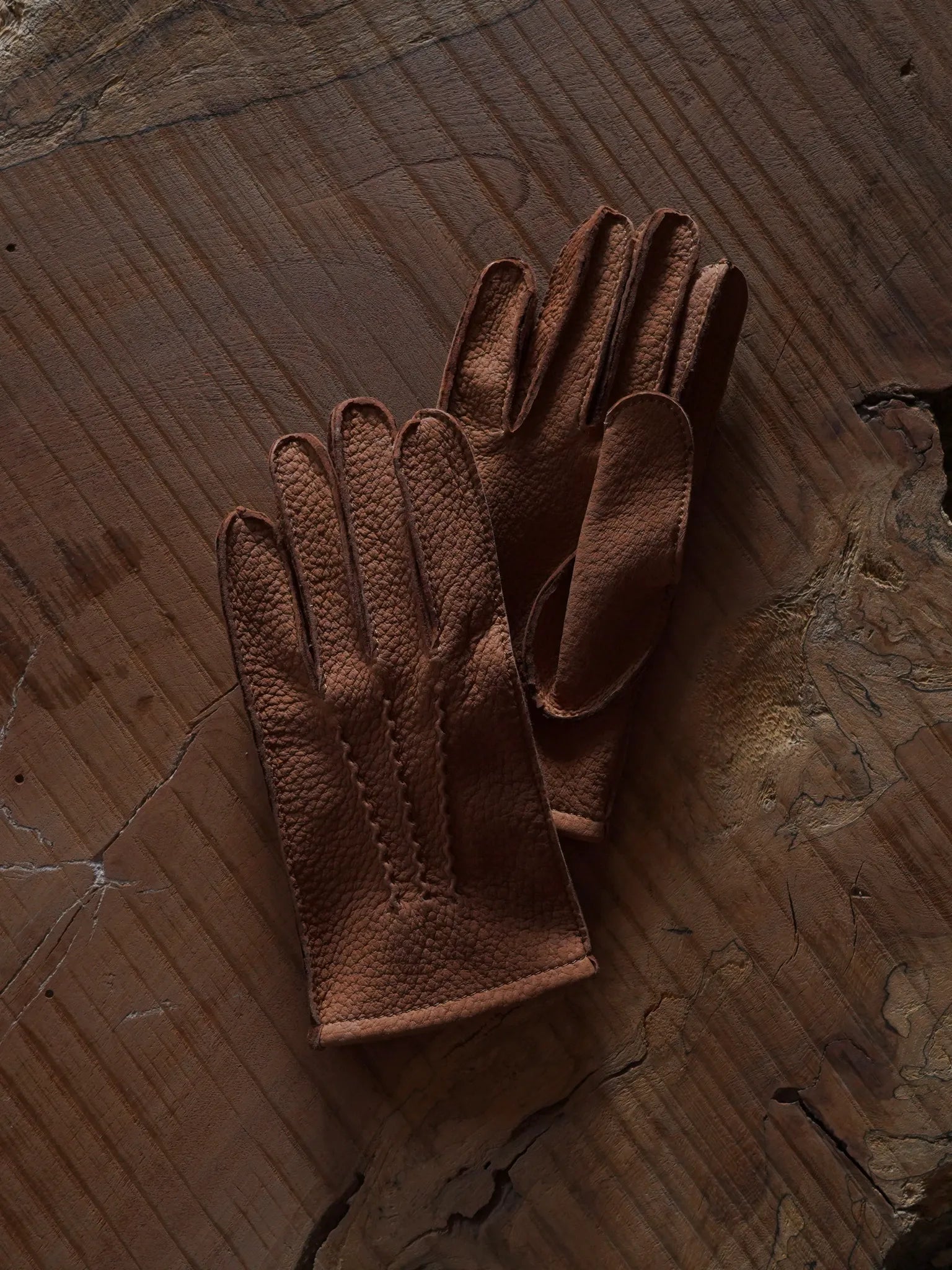 Post Production Country Gloves Peccary -unlining- Cork