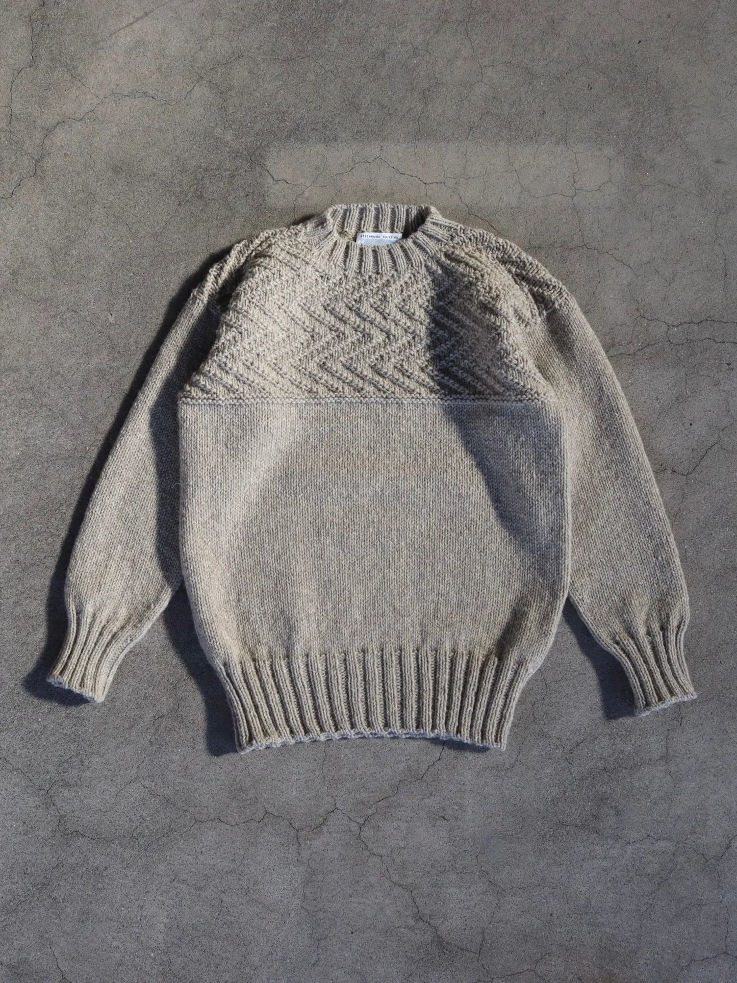 気仙沼ニッティング-etude-oatmeal-1