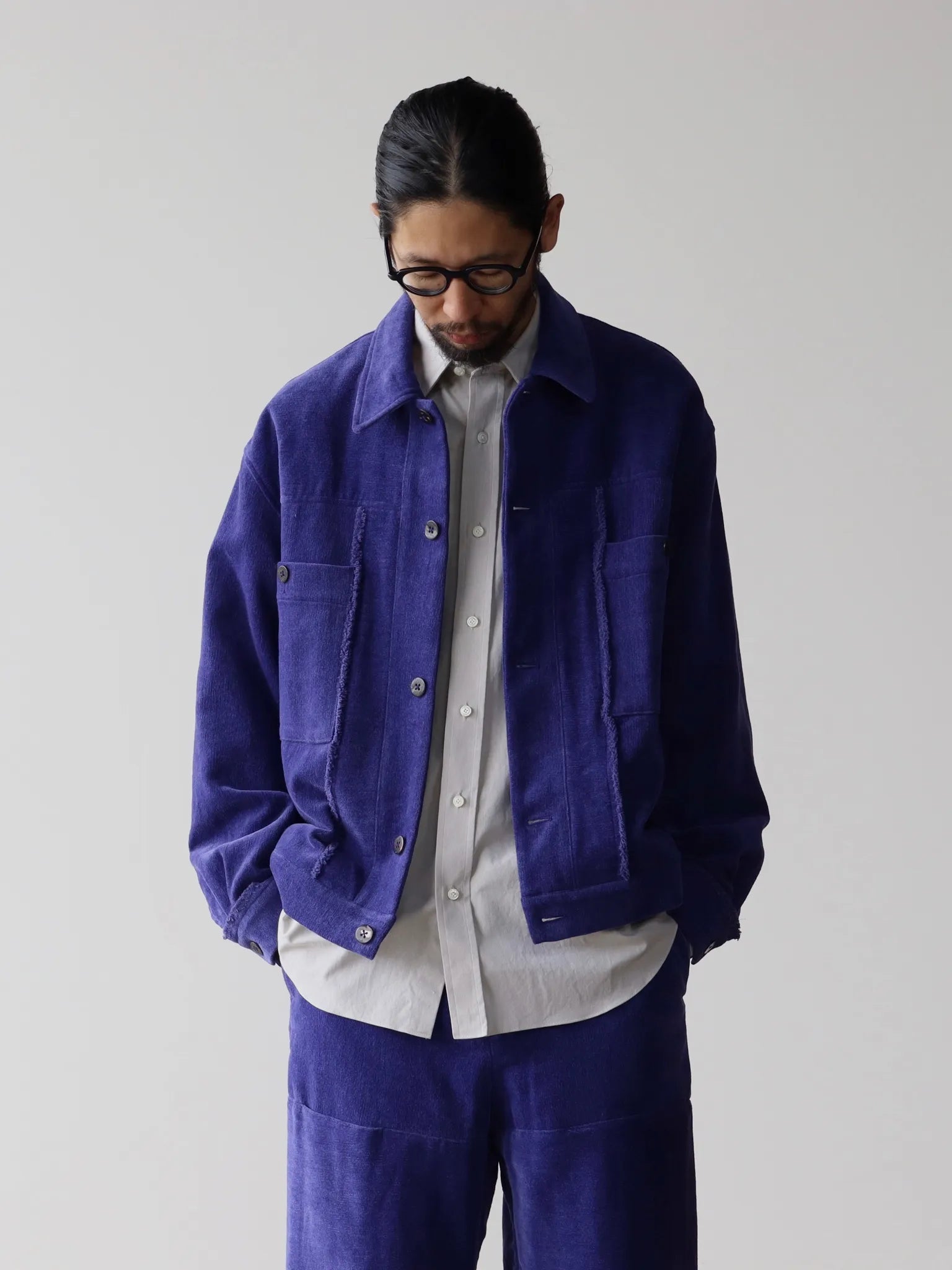 amachi. Frost Jacket Blue Purple | CASANOVA&CO (Casanova &