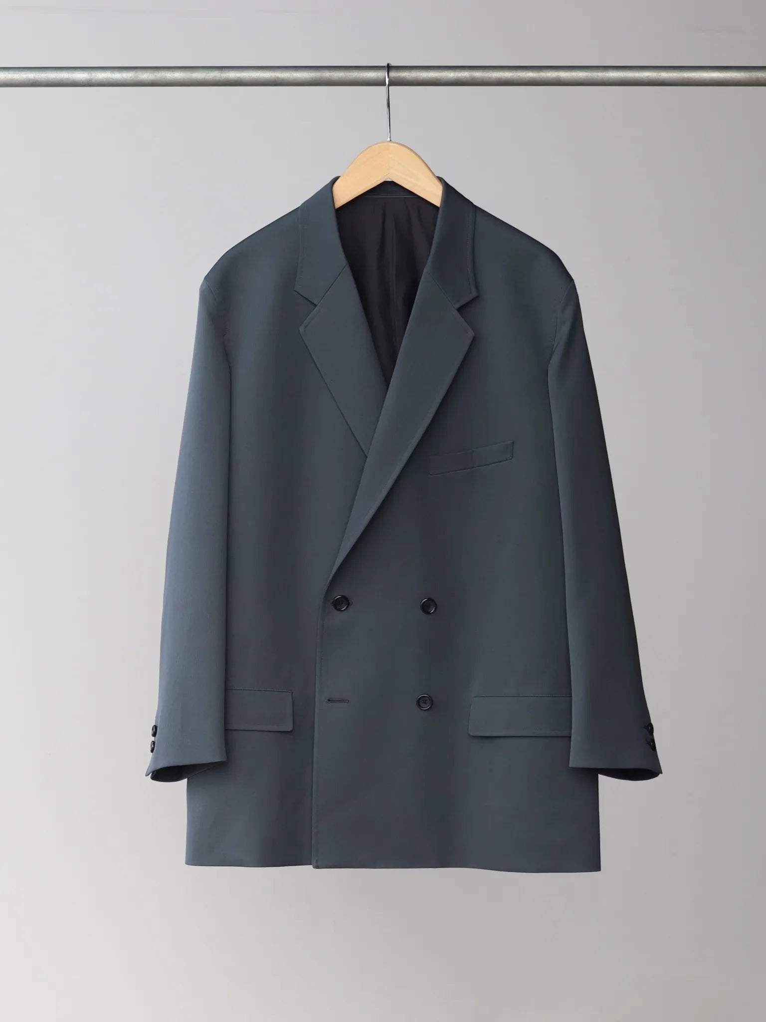 Graphpaper | Scale Off Wool Double Jacket C.GRAY