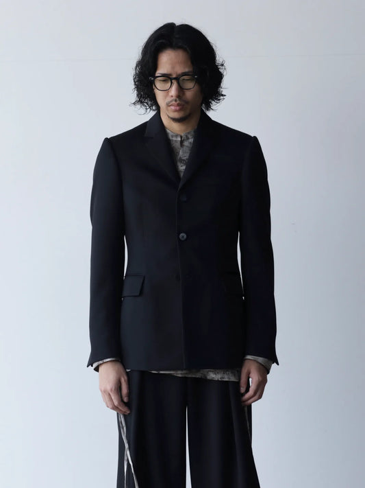 SEAN SUEN | wool blazer black