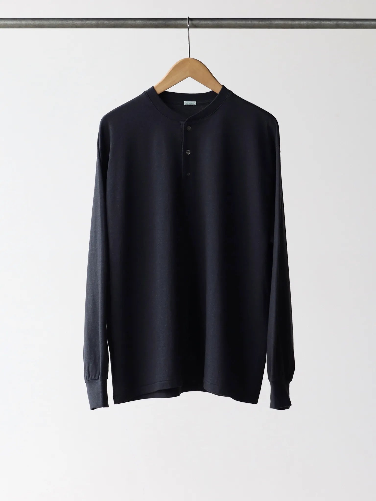 a .presse Cashmere Blend L/S Henley Neck - beaconparenting.ie