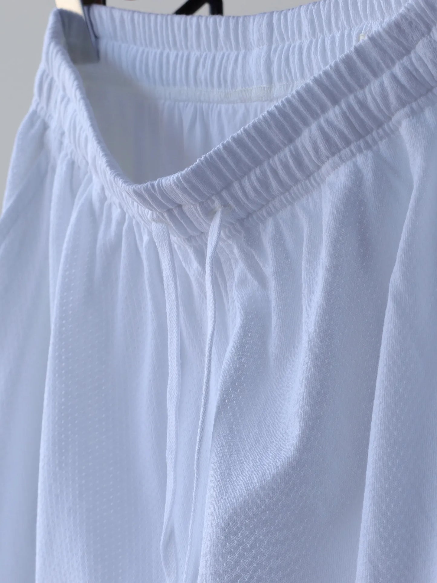 comoli-コットンメッシュ-ショーツ-white-4