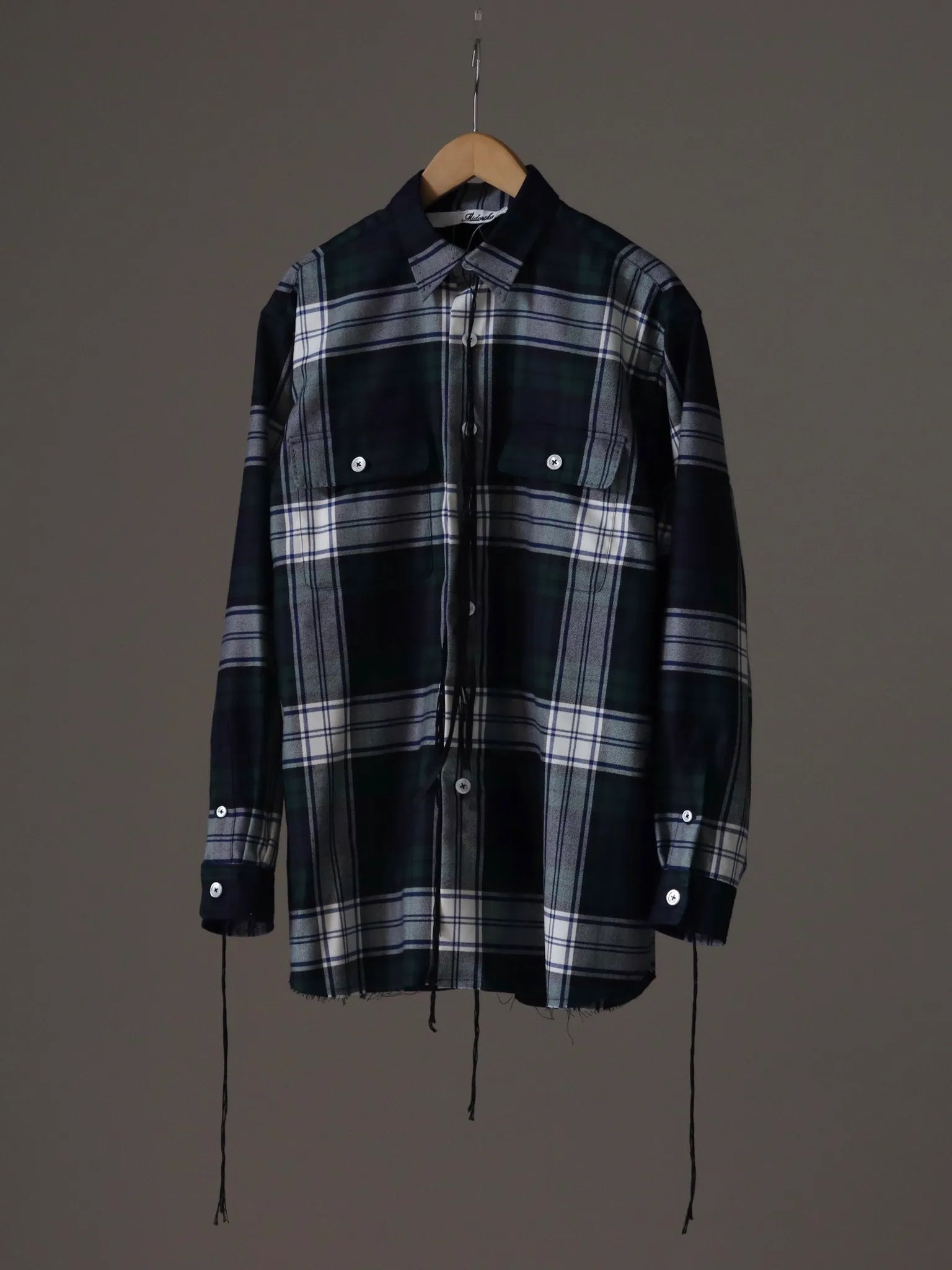 Midorikawa WOOL SHIRTS TARTAN CHECK | CASANOVA&CO Midorikawa WOOL SHIRTS TARTAN CHECK | CASANOVA&CO