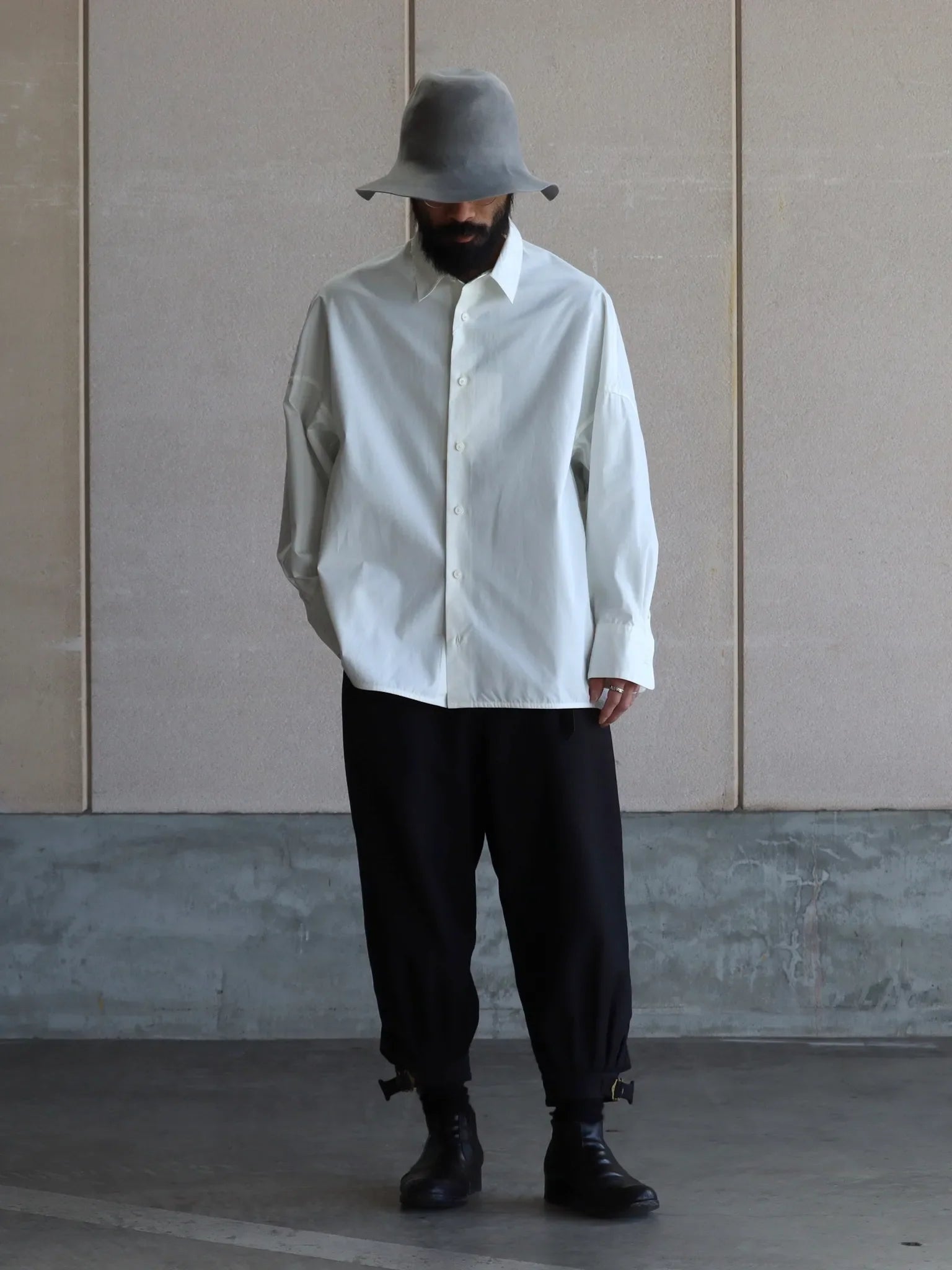 nonnotte Draping Shirt Type A White | CASANOVA&CO online nonnotte Draping Shirt Type A White | CASANOVA&CO online