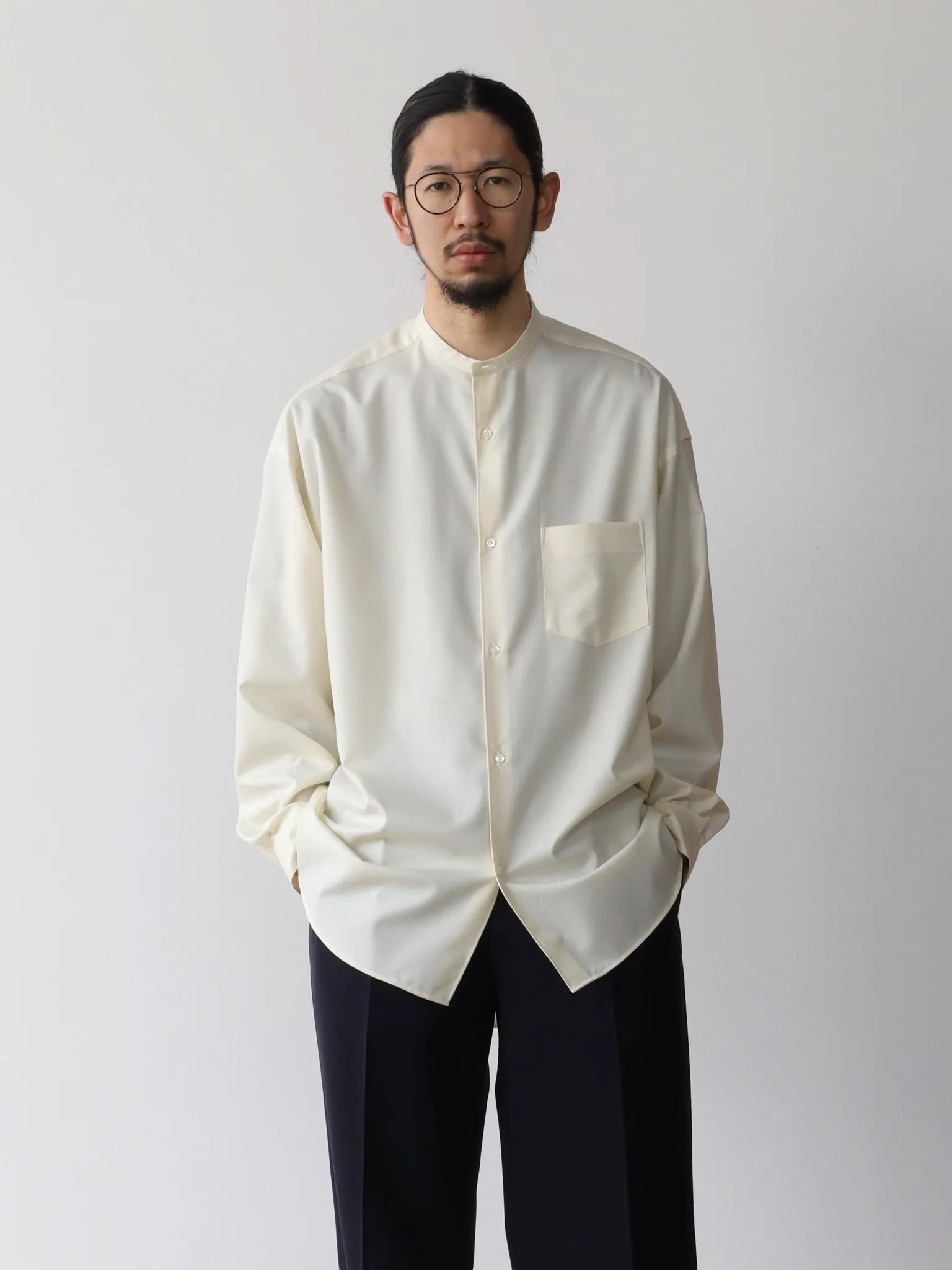 Graphpaper Fine Wool Oversized Shirtsewing服