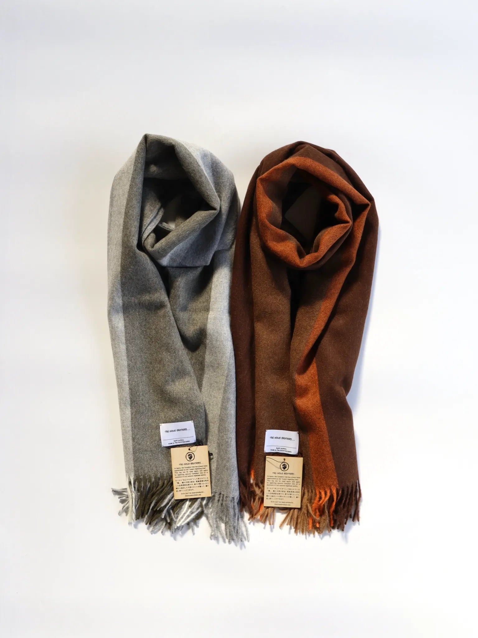 THE INOUE BROTHERS Brushed Scarf Stripe | CASANOVA&CO (カサノヴァ