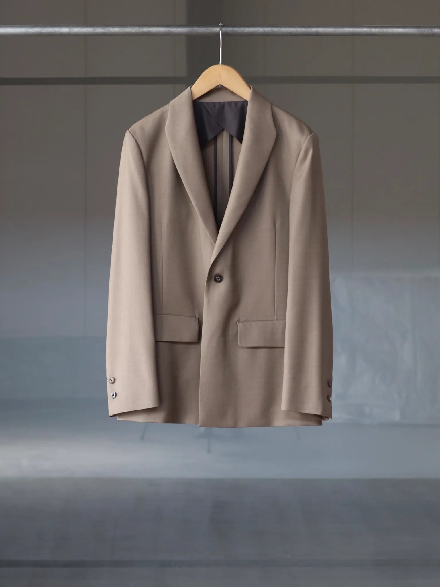 IRENISA MODIFIED SHAWL COLLAR JACKET MOCHA BEIGE | CASANOVA&CO IRENISA MODIFIED SHAWL COLLAR JACKET MOCHA BEIGE | CASANOVA&CO