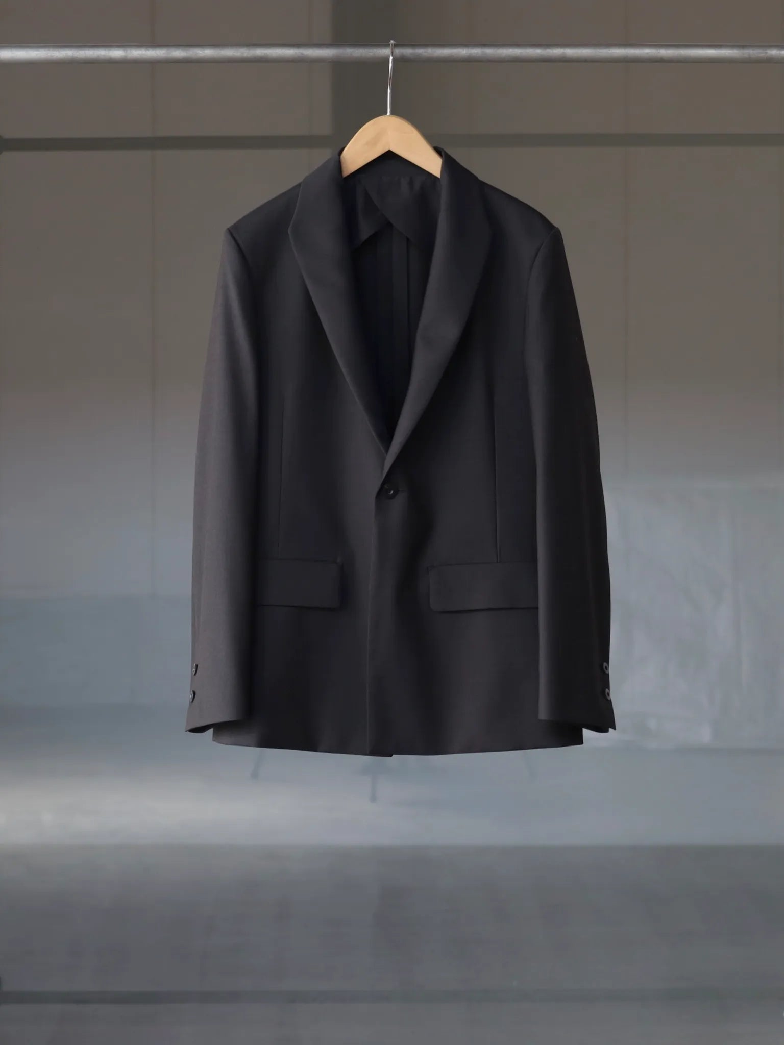 IRENISA MODIFIED SHAWL COLLAR JACKET DARK CHARCOAL | CASANOVA&CO IRENISA MODIFIED SHAWL COLLAR JACKET DARK CHARCOAL | CASANOVA&CO