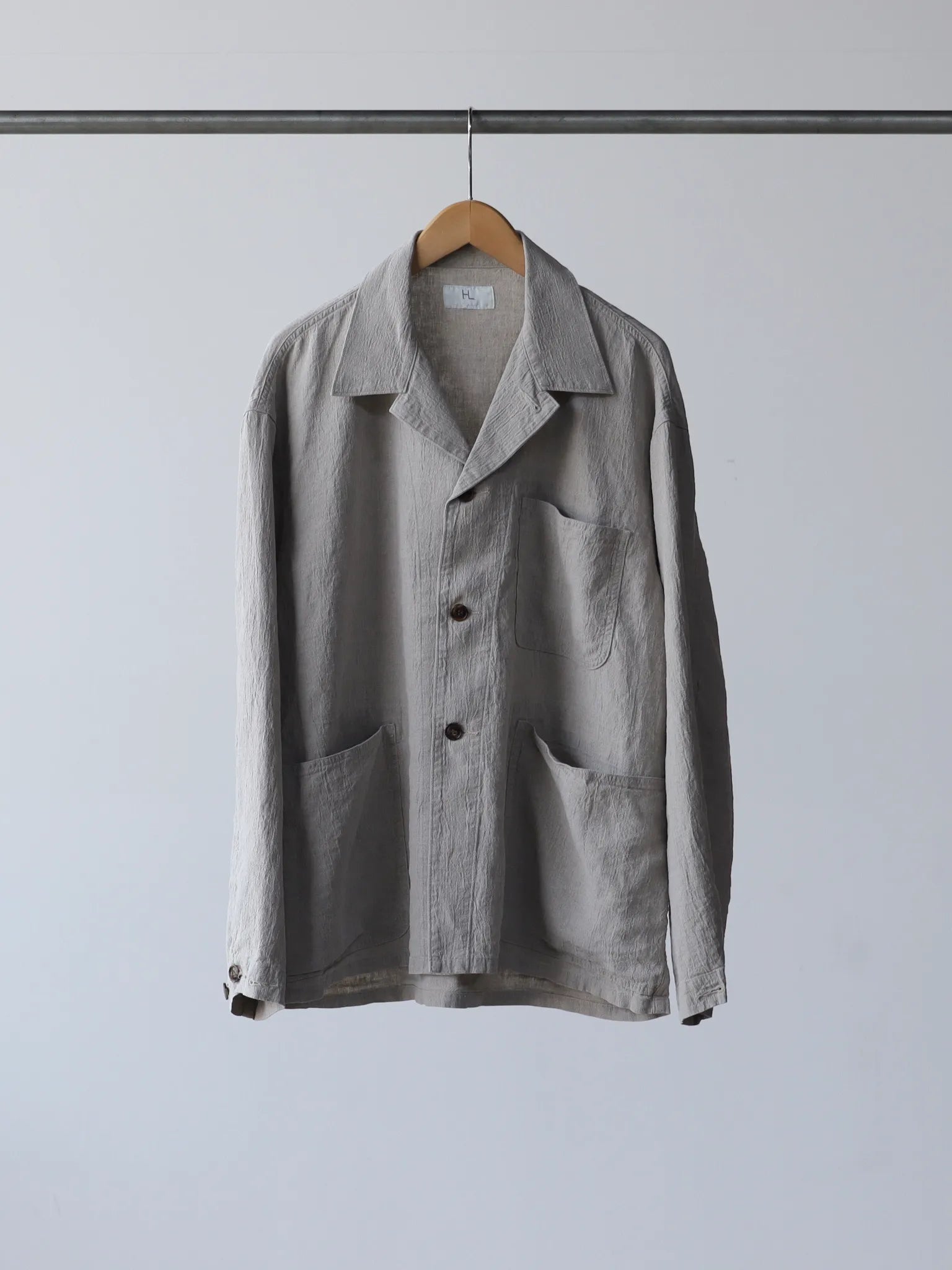 HERILL Linen P41 CoverallJacket Natural | CASANOVA&CO (カサノヴァ HERILL Linen P41 CoverallJacket Natural | CASANOVA&CO (カサノヴァ