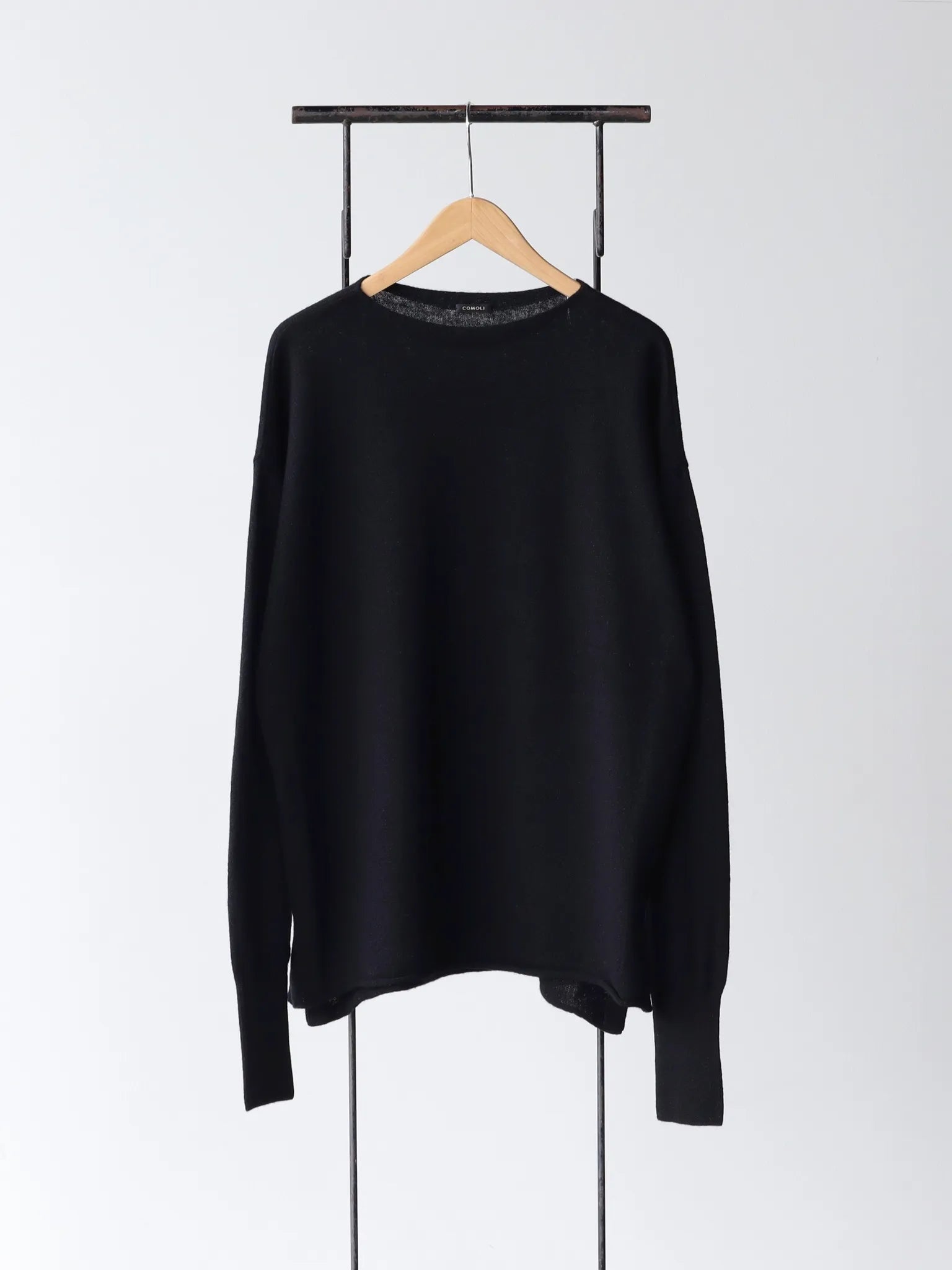 COMOLI ウール和紙 コモリニット BLACK | CASANOVA&CO (カサノヴァ COMOLI ウール和紙 コモリニット BLACK | CASANOVA&CO (カサノヴァ