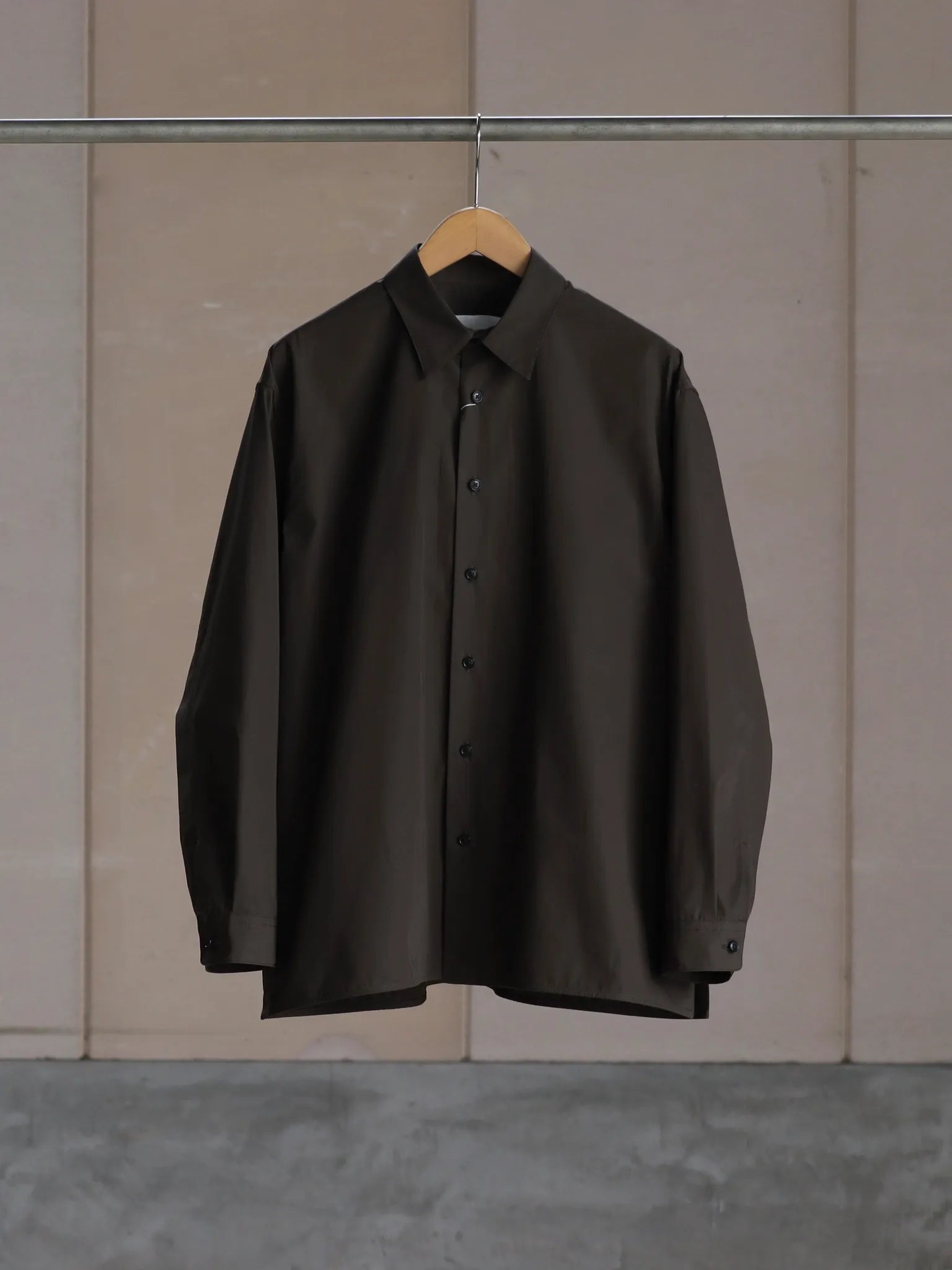 nonnotte Oversized Shirt Turkish Coffee | CASANOVA&CO (カサノヴァ