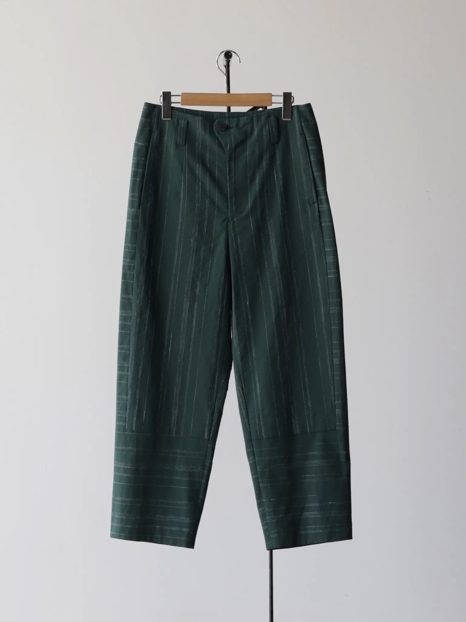 amachi. | Fluctuation Line Pants Green × Blue