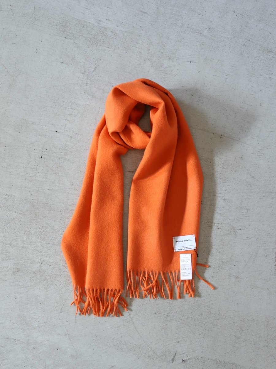 THE INOUE BROTHERS Brushed Scarf Orange | CASANOVA&CO