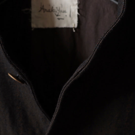 Araki Yuu オリジナル生地組織のjerkin jacket