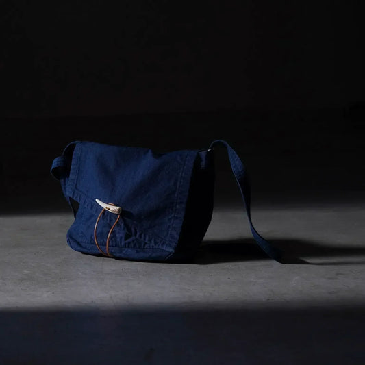 【TRUE BLUE】本藍染めの土に還るカバン
