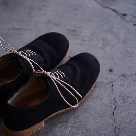 PETROSOLAUM 藍泥のレザーシューズ