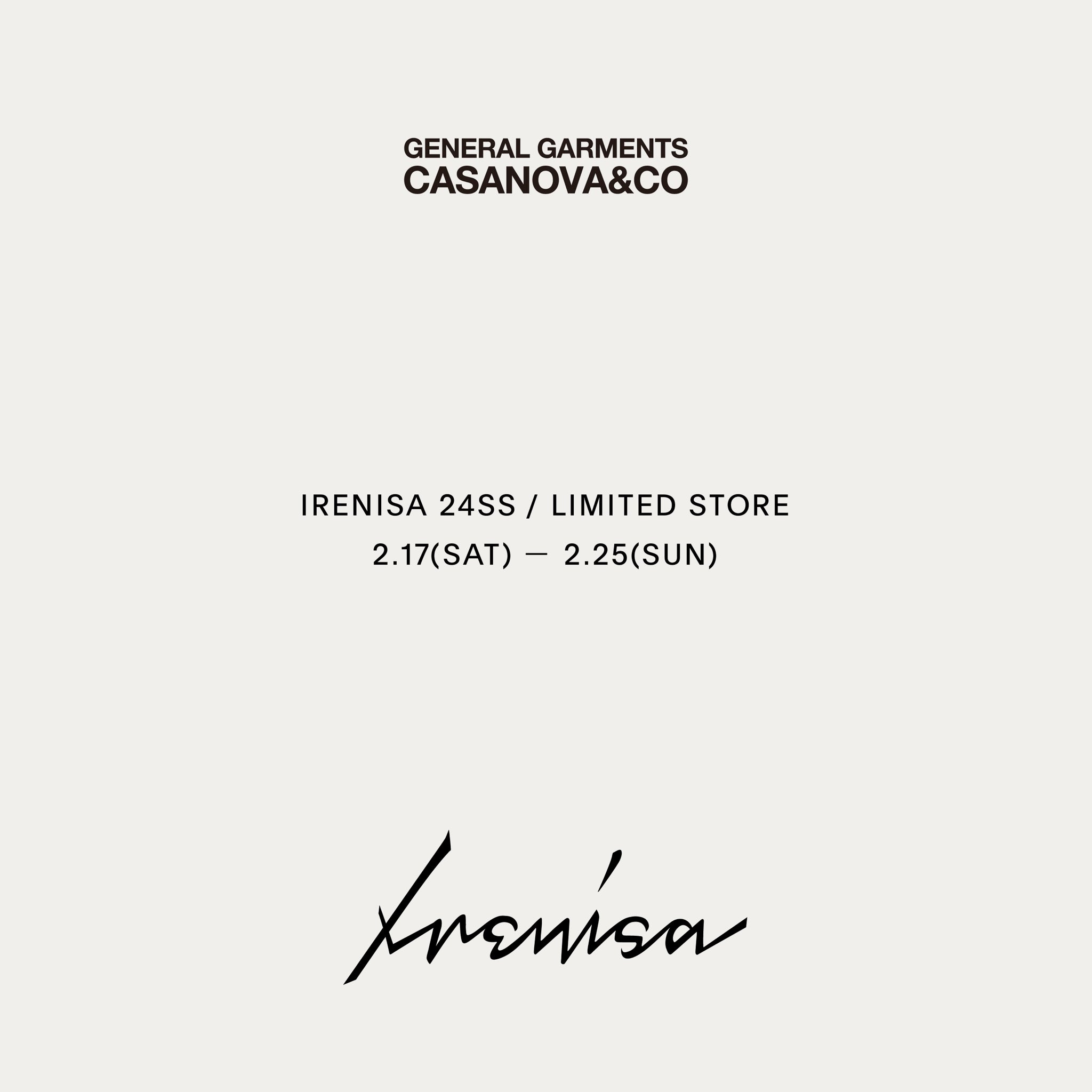 Irenisa Limited Store Casanova Co