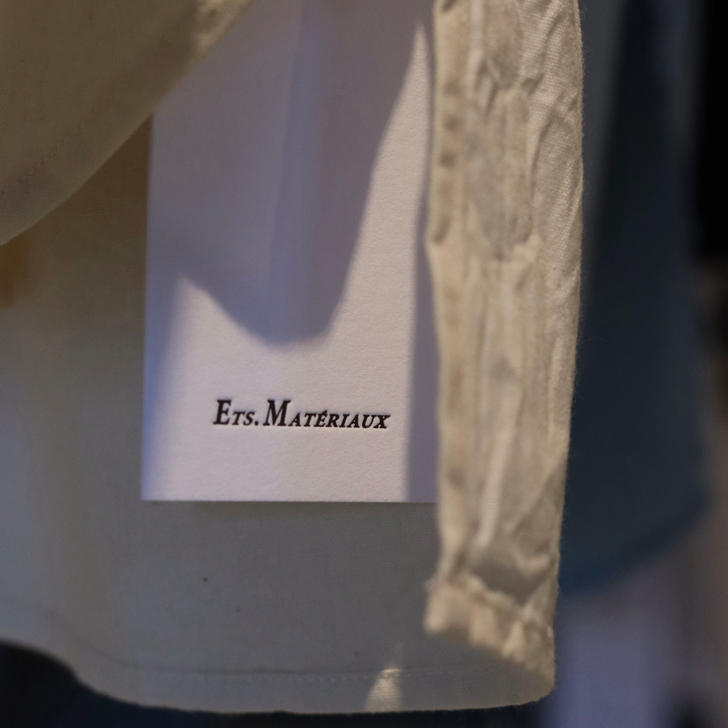 ETS.MATERIAUX 2nd – CASANOVA&CO