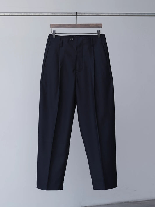 山内-ヘビーウールツイル-サイドシームレスパンツ-dark-navy-1