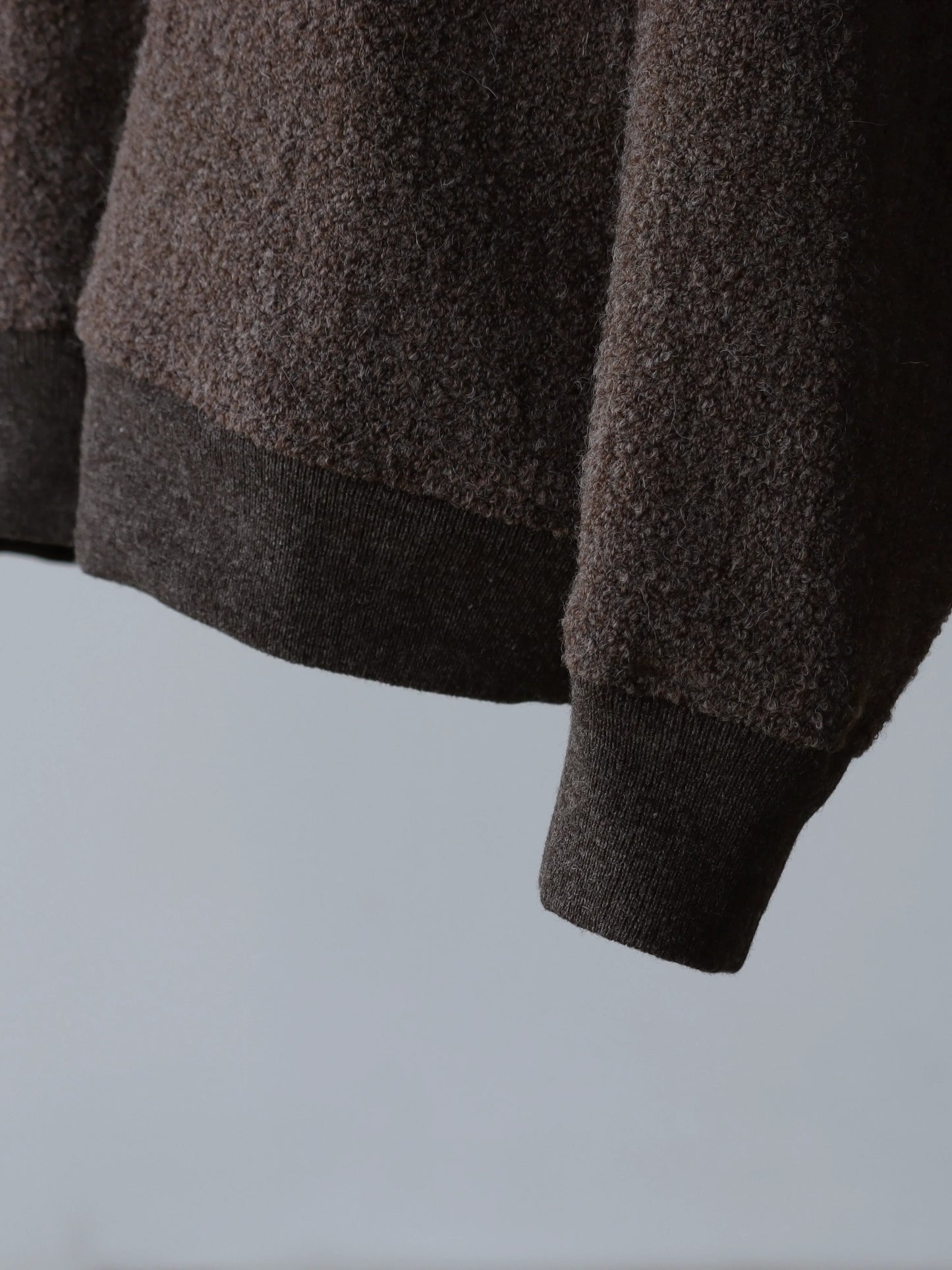 山内-アルパカボア-ジッププルオーバー-ash-gray-9