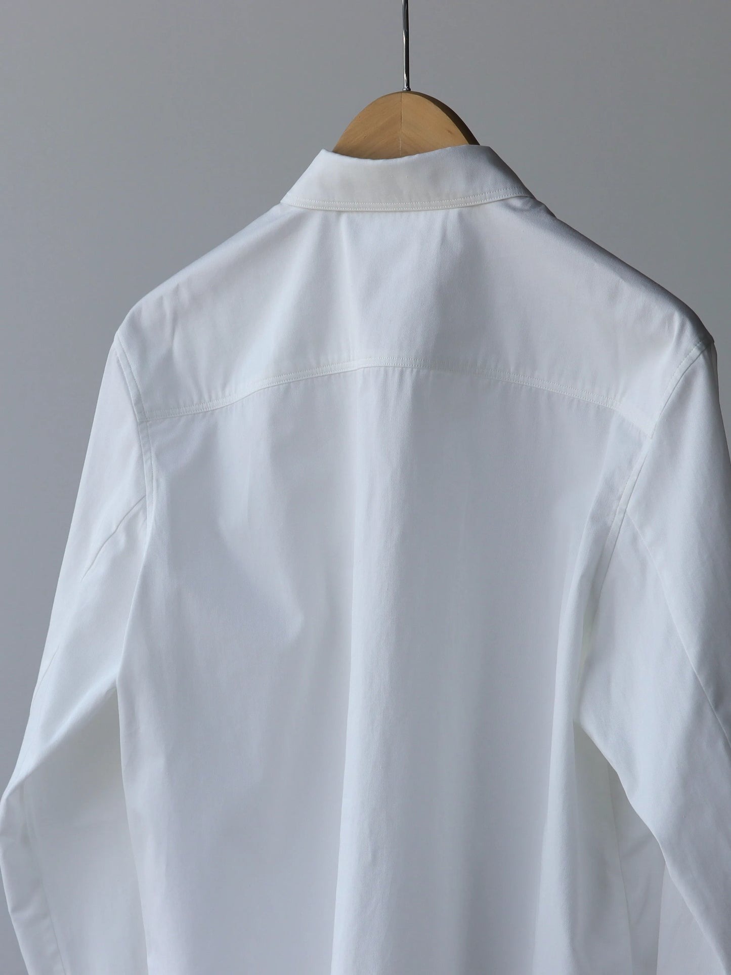 山内-フランス綾コットンクロスシャツ-white-6
