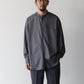 graphpaper-fine-wool-tropical-oversized-band-collar-shirt-gray-1