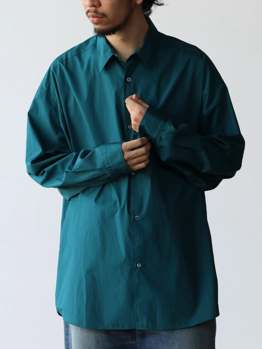 graphpaper-broad-l-s-oversized-regular-collar-shirt-green-1